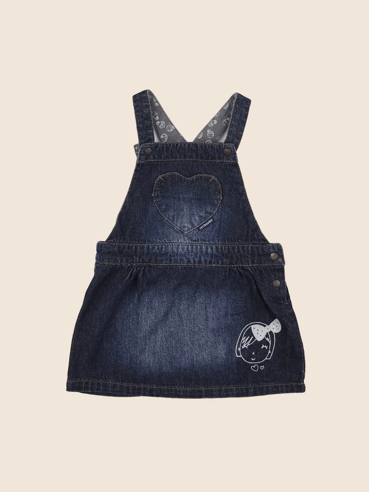 Vertbaudet - robe bleu - 2 ans