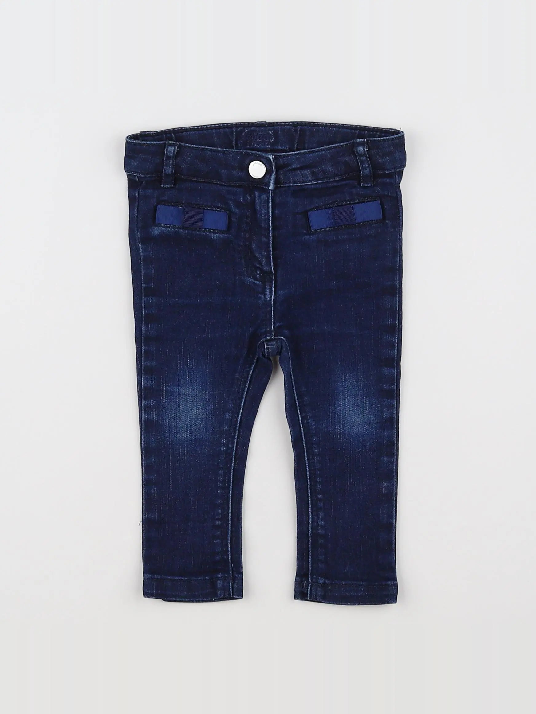 Jacadi - jean bleu - 12 mois