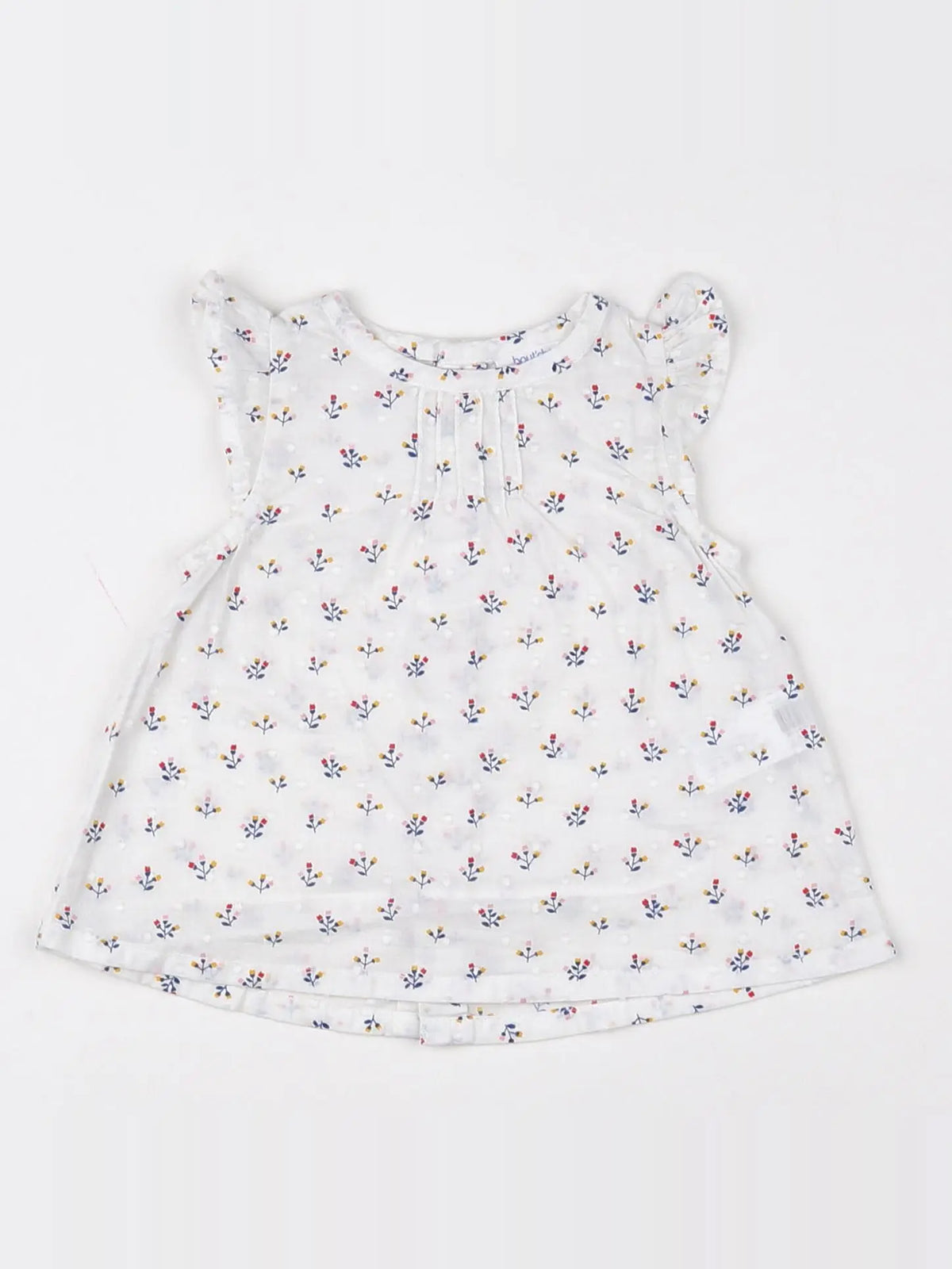 Boutchou - blouse blanc - 3 mois