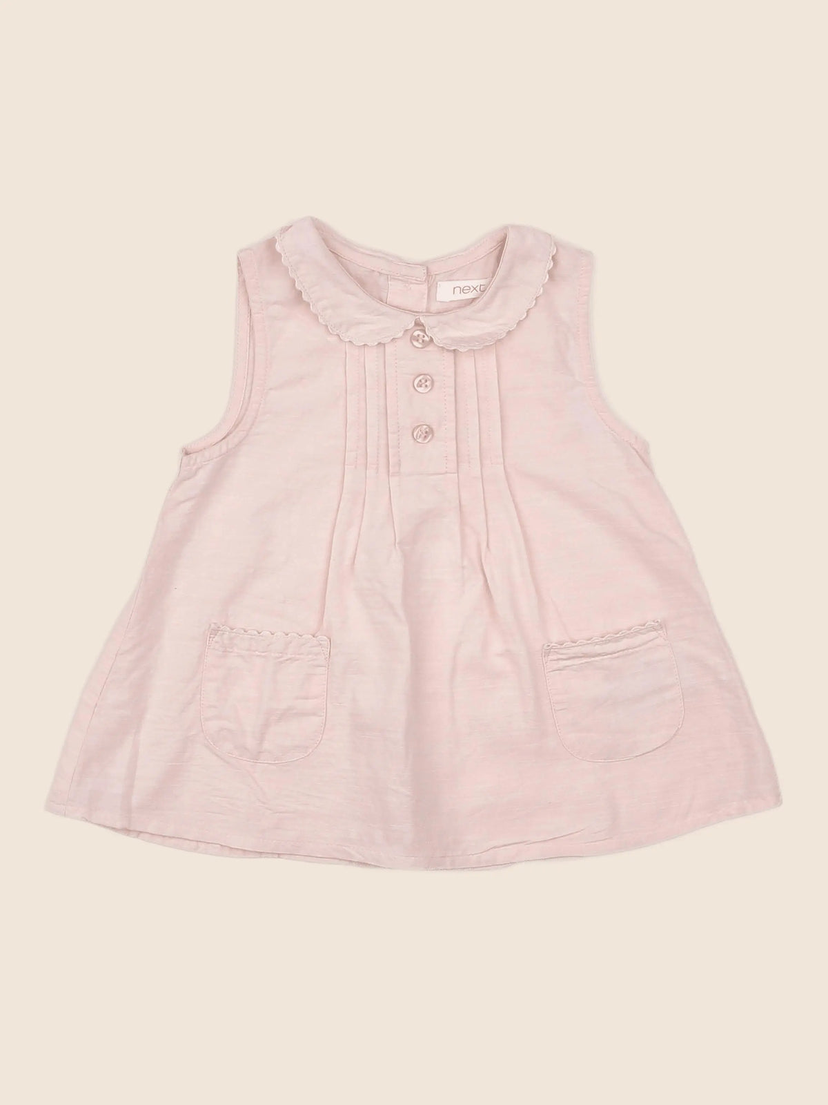 Next - robe rose - 9/12 mois