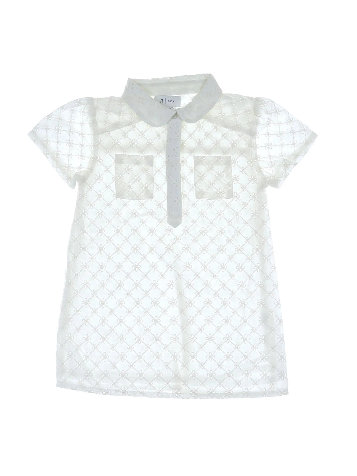 La Redoute - robe blanc - 2 ans