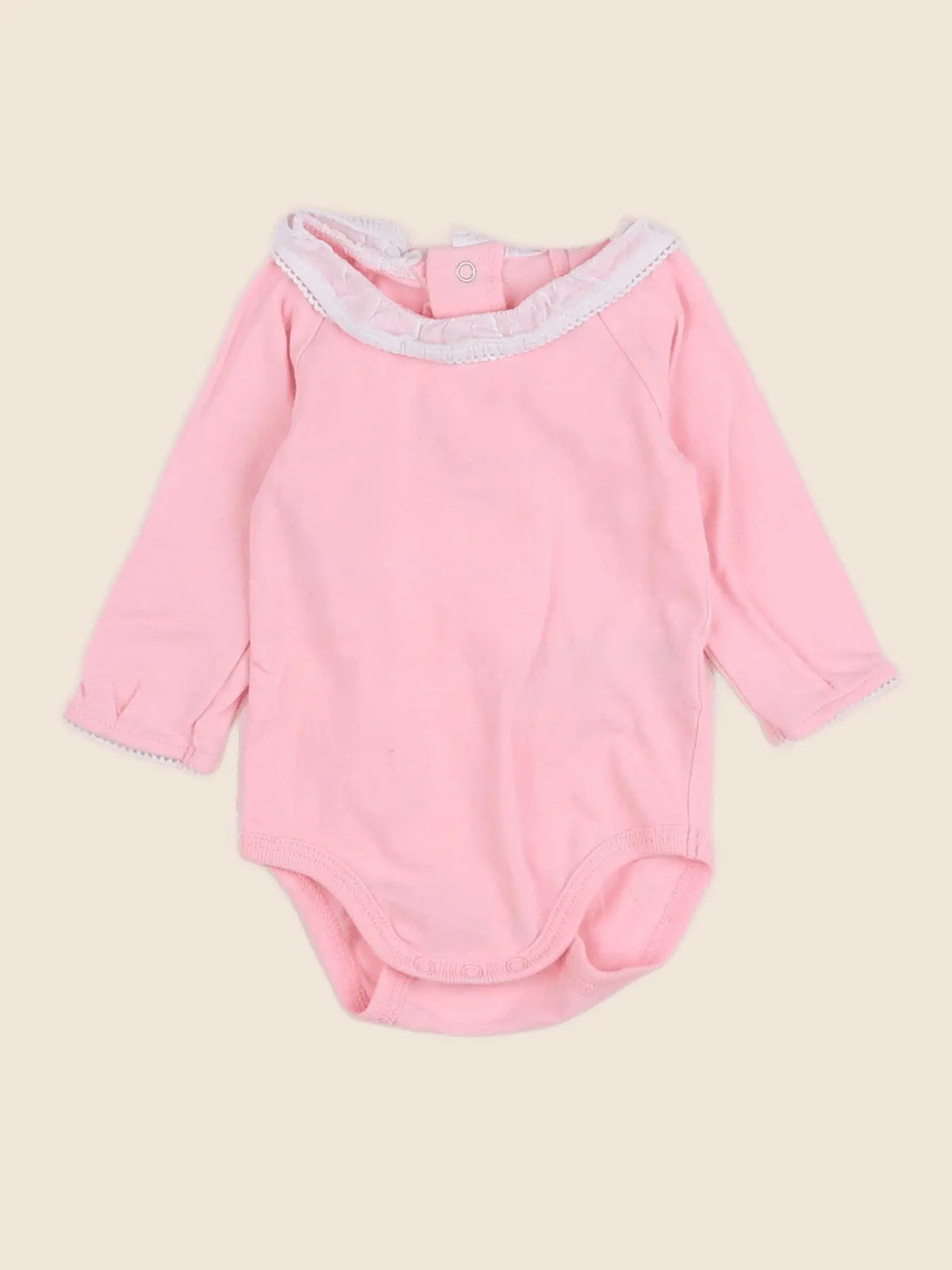 Vertbaudet - body vetement rose - 3 mois