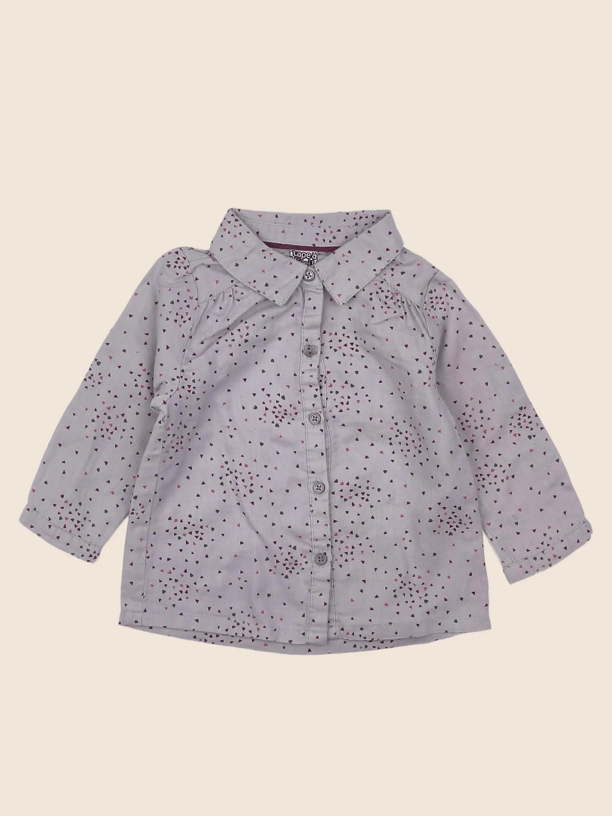Tape à l'oeil - chemise taupe, multicolore - 12 mois