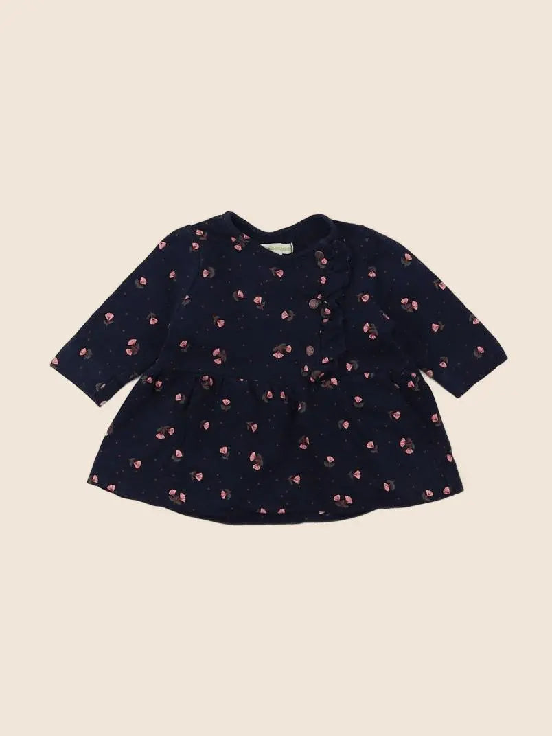 Vertbaudet - robe bleu - 3 mois
