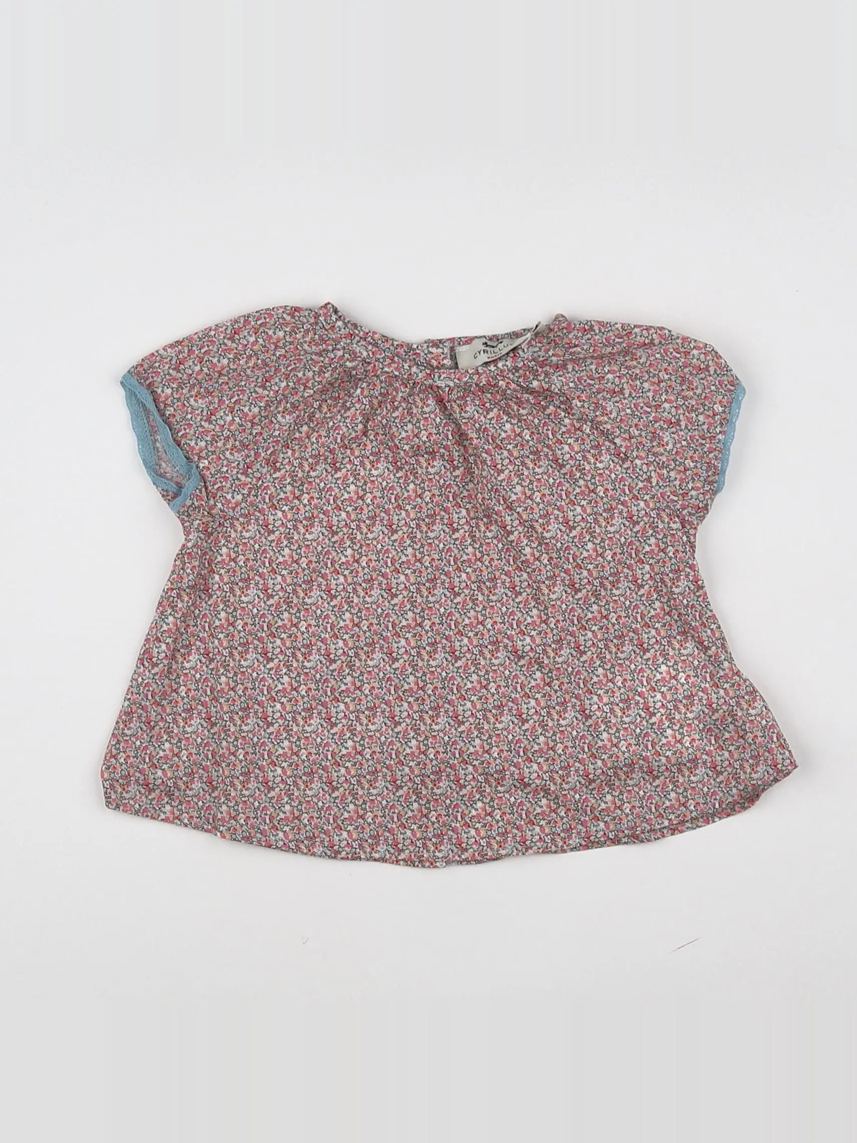 Cyrillus - blouse multicolore - 6 mois