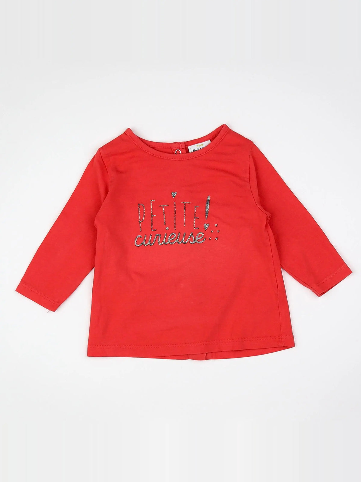 Tape à l'oeil - tee-shirt rouge - 9 mois