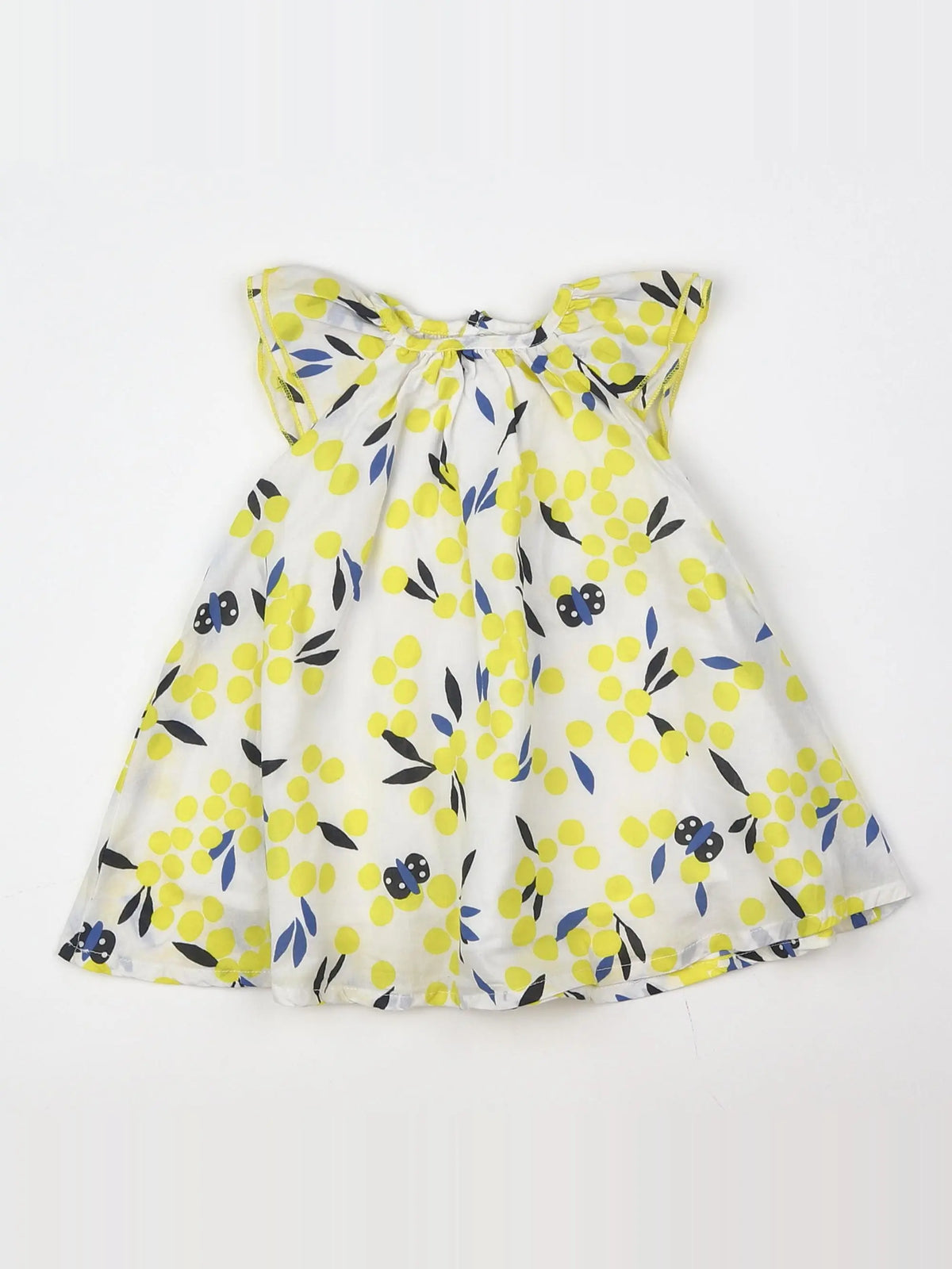 Catimini - robe jaune, multicolore - 6 mois
