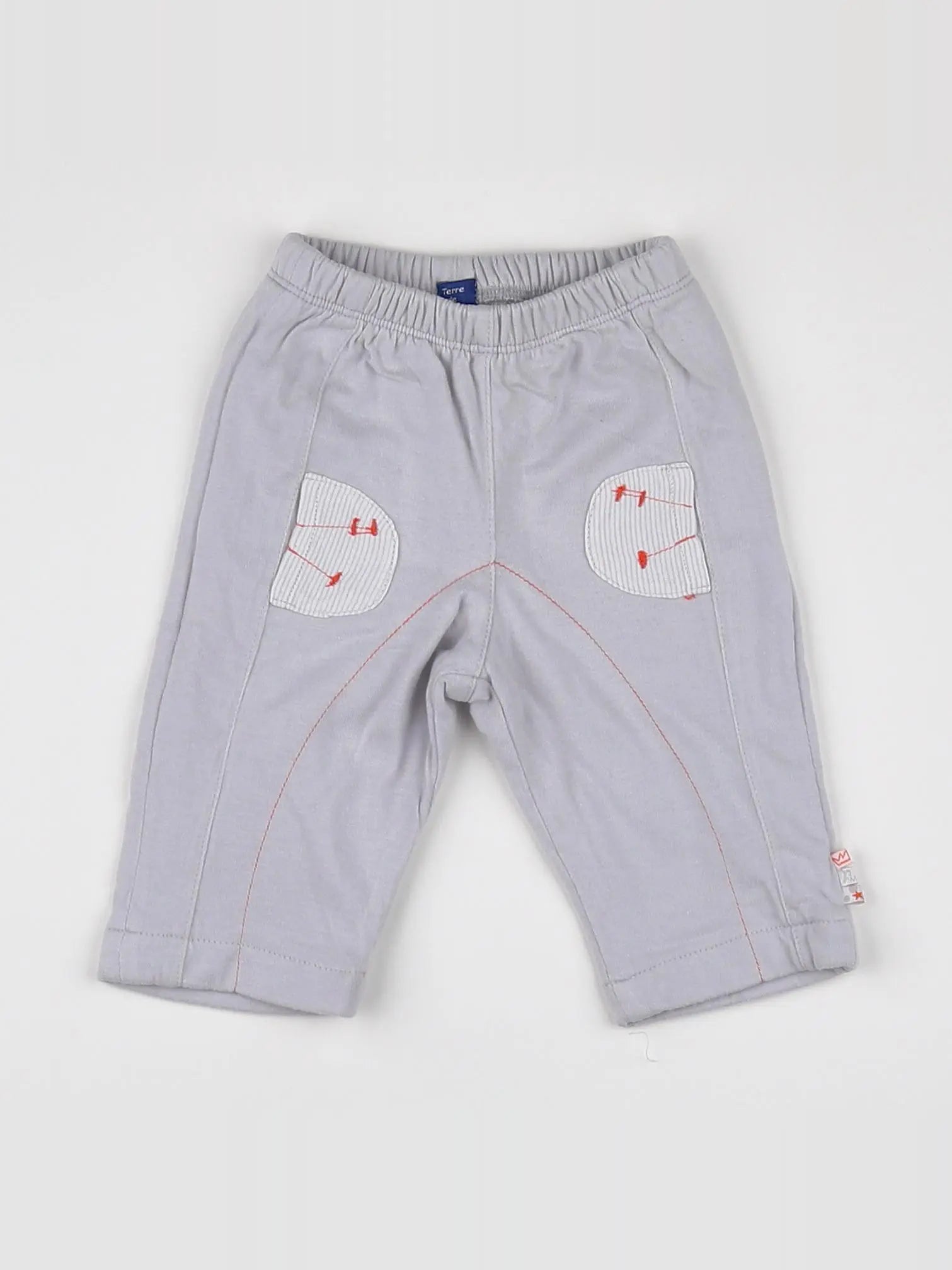 Terre de marins - pantalon gris - 3 mois