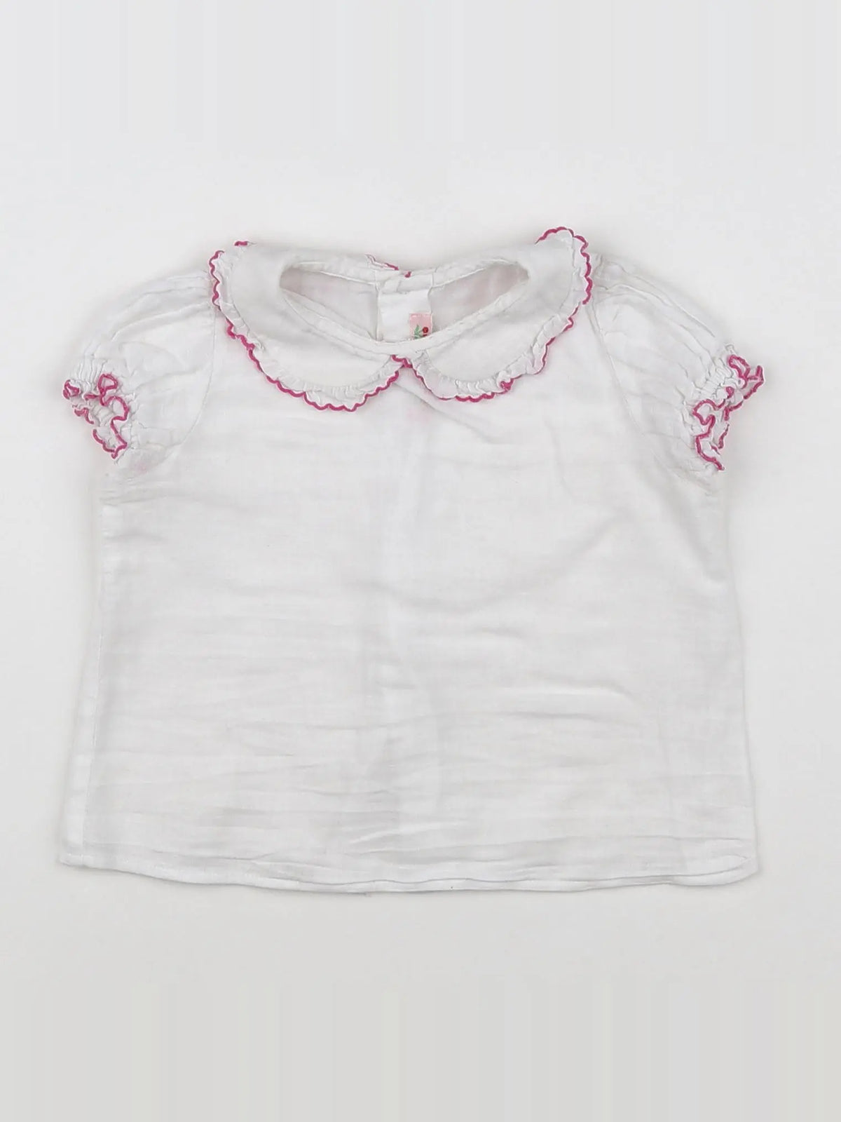 Bonpoint - blouse blanc - 12 mois