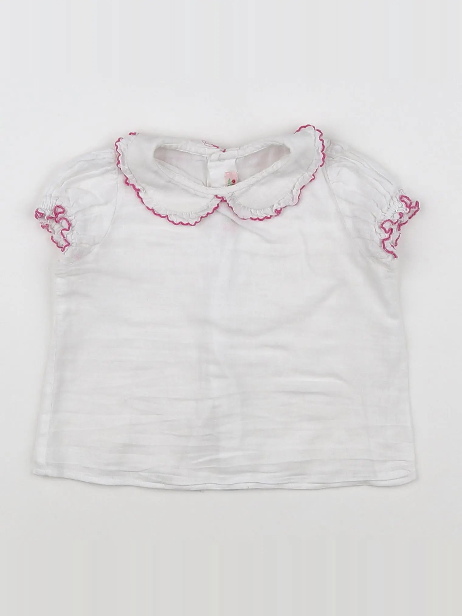 Bonpoint - blouse blanc - 12 mois