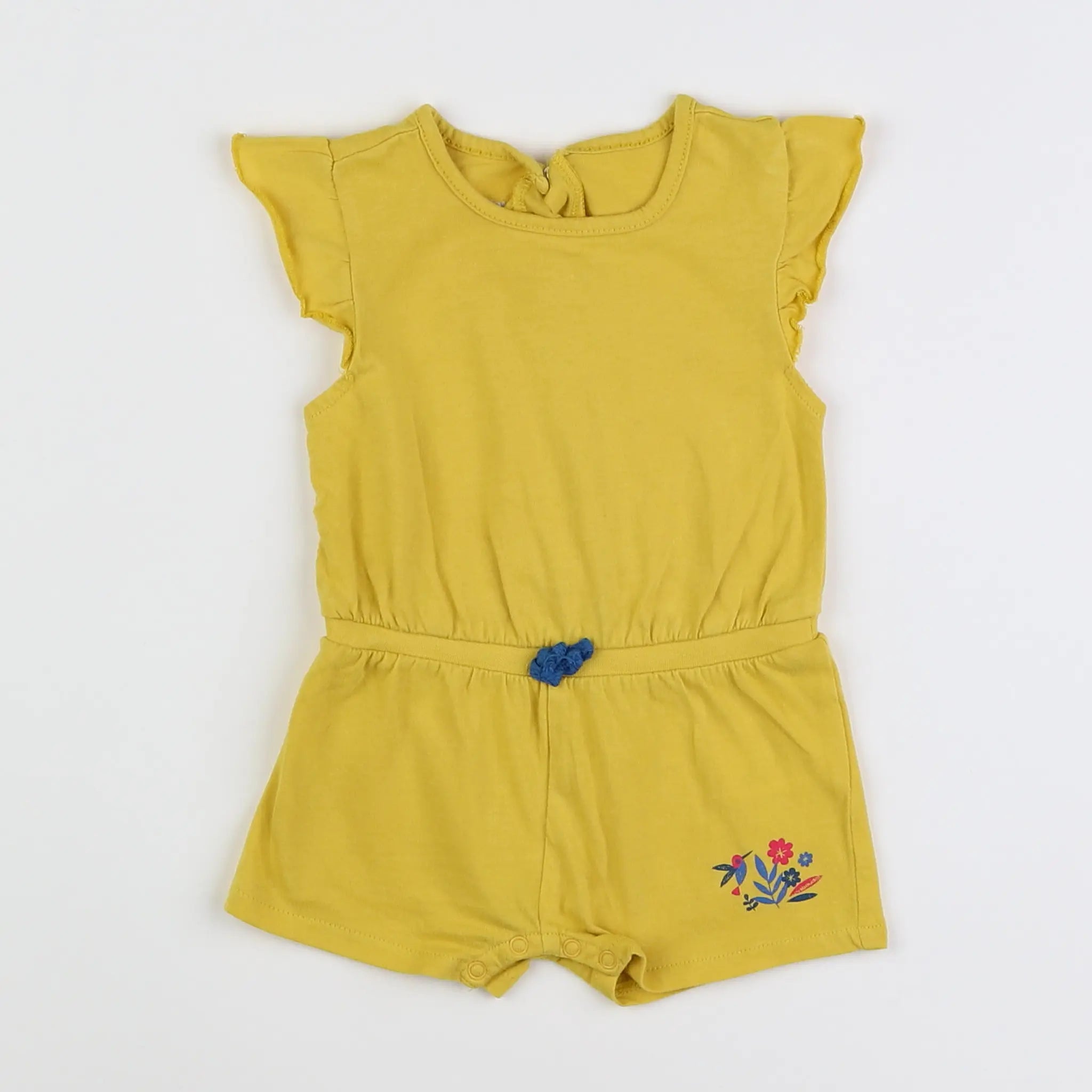 Vertbaudet - combinaison jaune - 6 mois