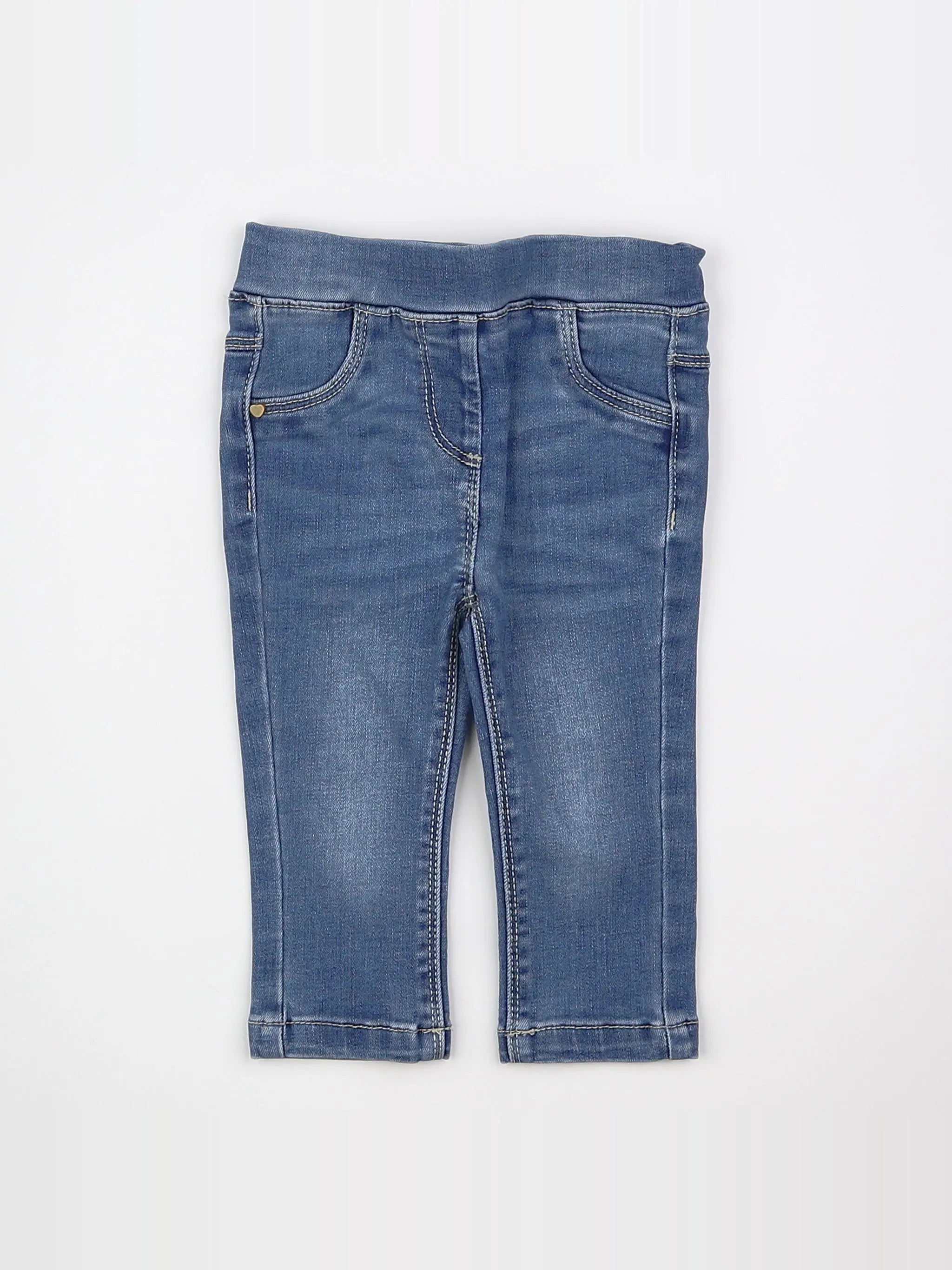 Tape à l'oeil - jegging bleu - 9 mois