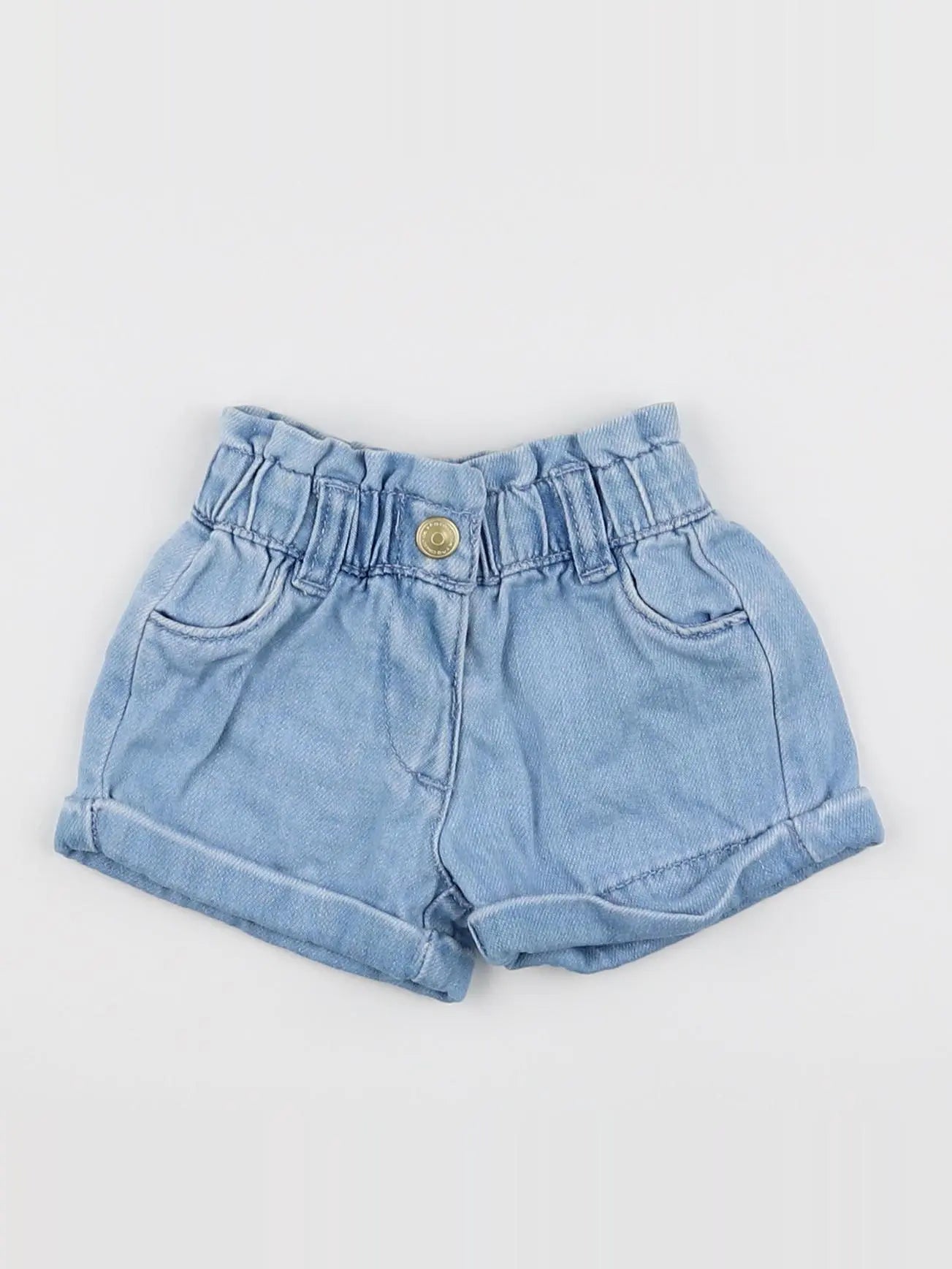 Tape à l'oeil - short bleu - 3 mois