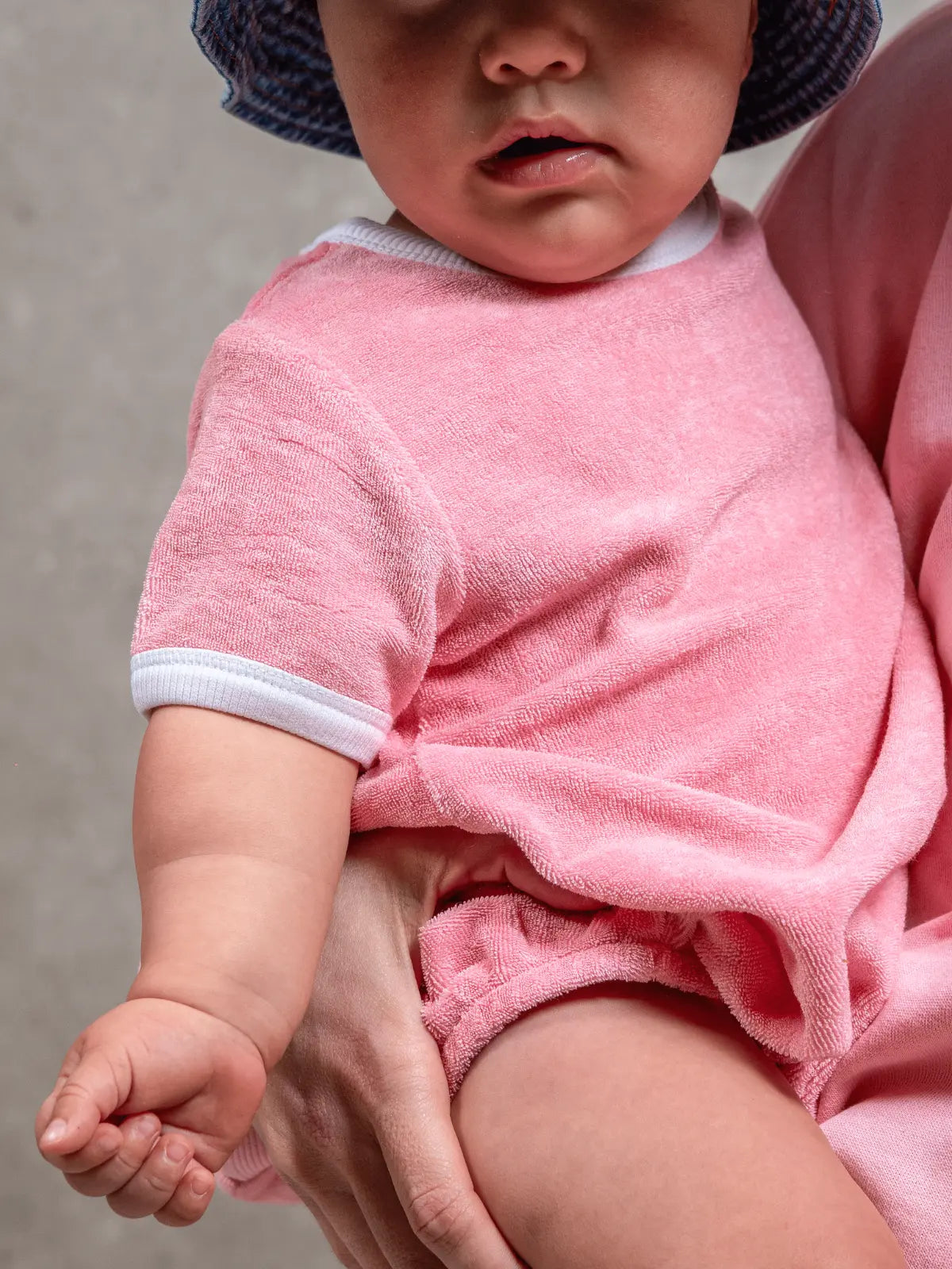 La Combinaison éponge Rose malabar