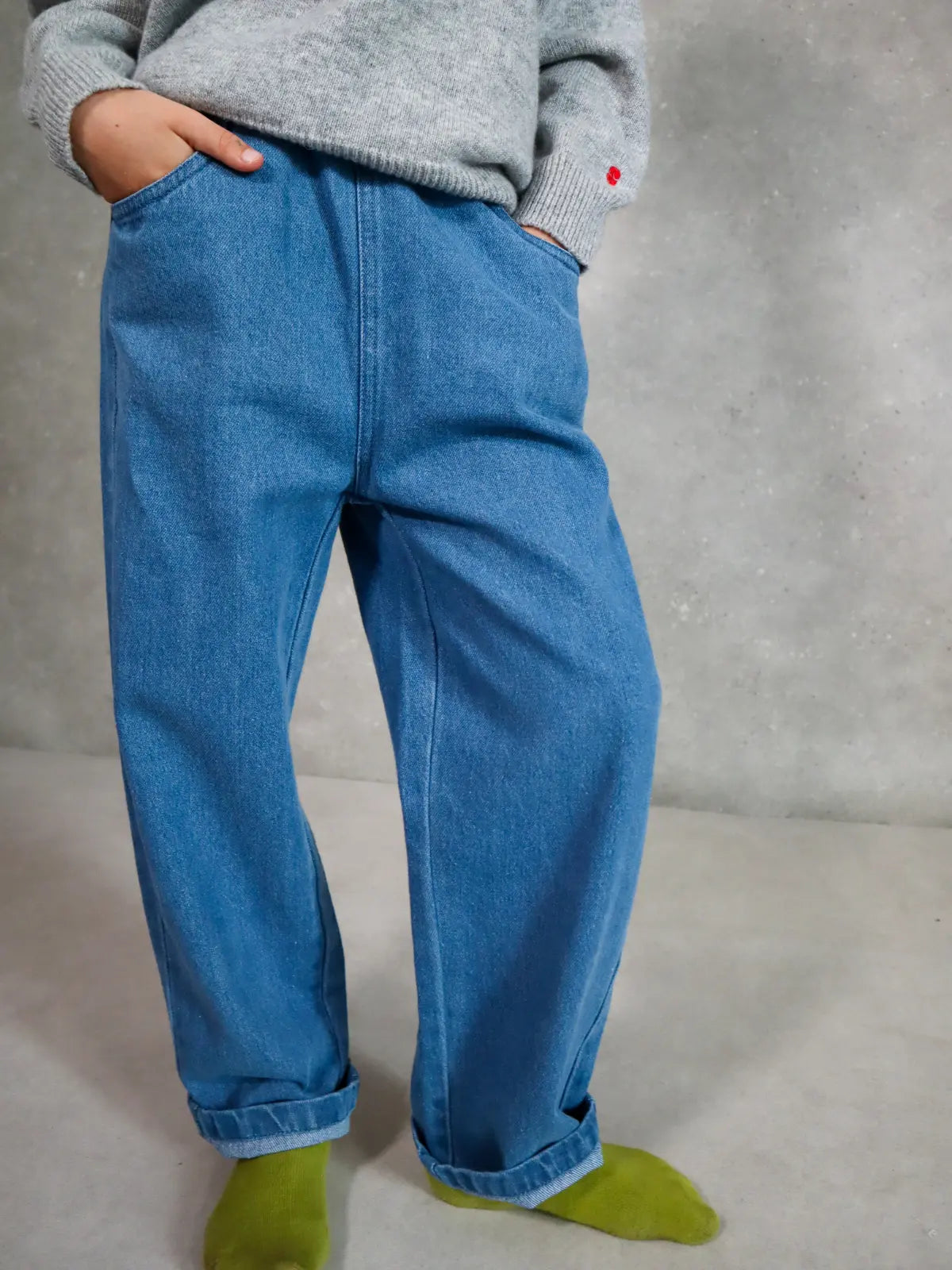 Le vrai denim Bleu