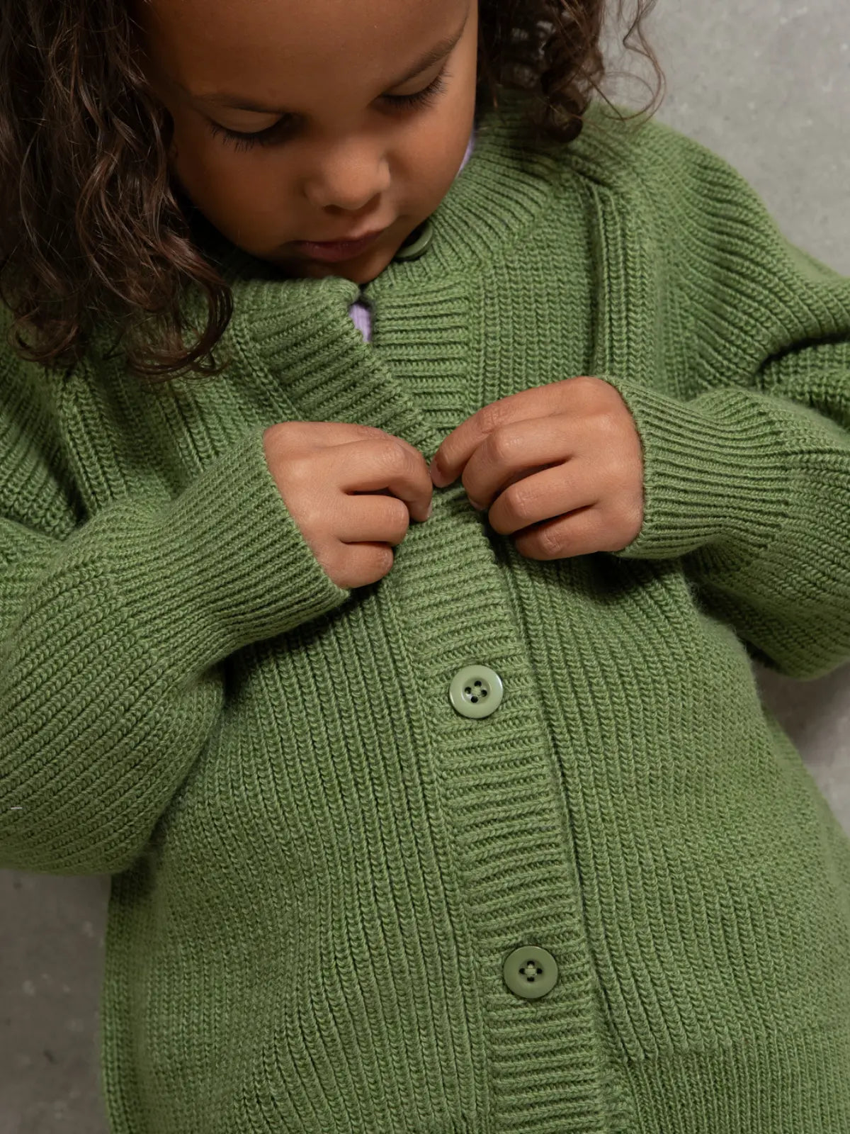 Le Gilet 100% laine Vert pistache