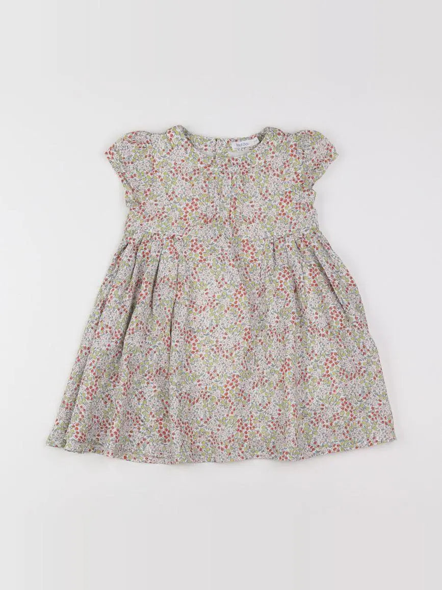 Boutchou - robe multicolore - 12 mois
