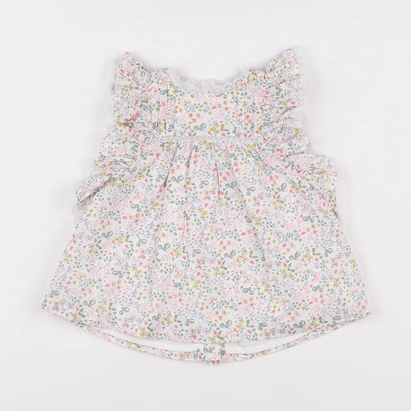 Vertbaudet - robe multicolore - 6 mois