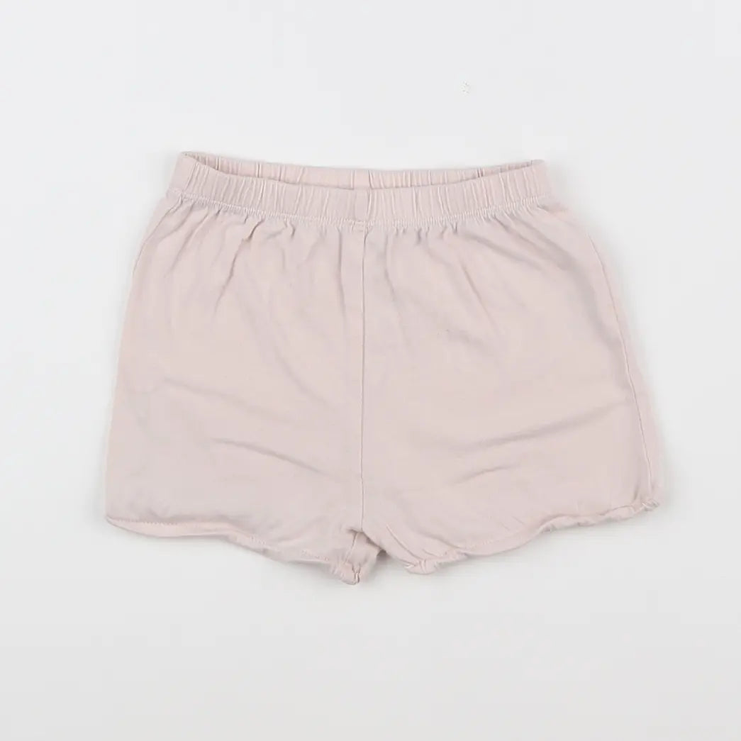 Vertbaudet - short rose - 18 mois