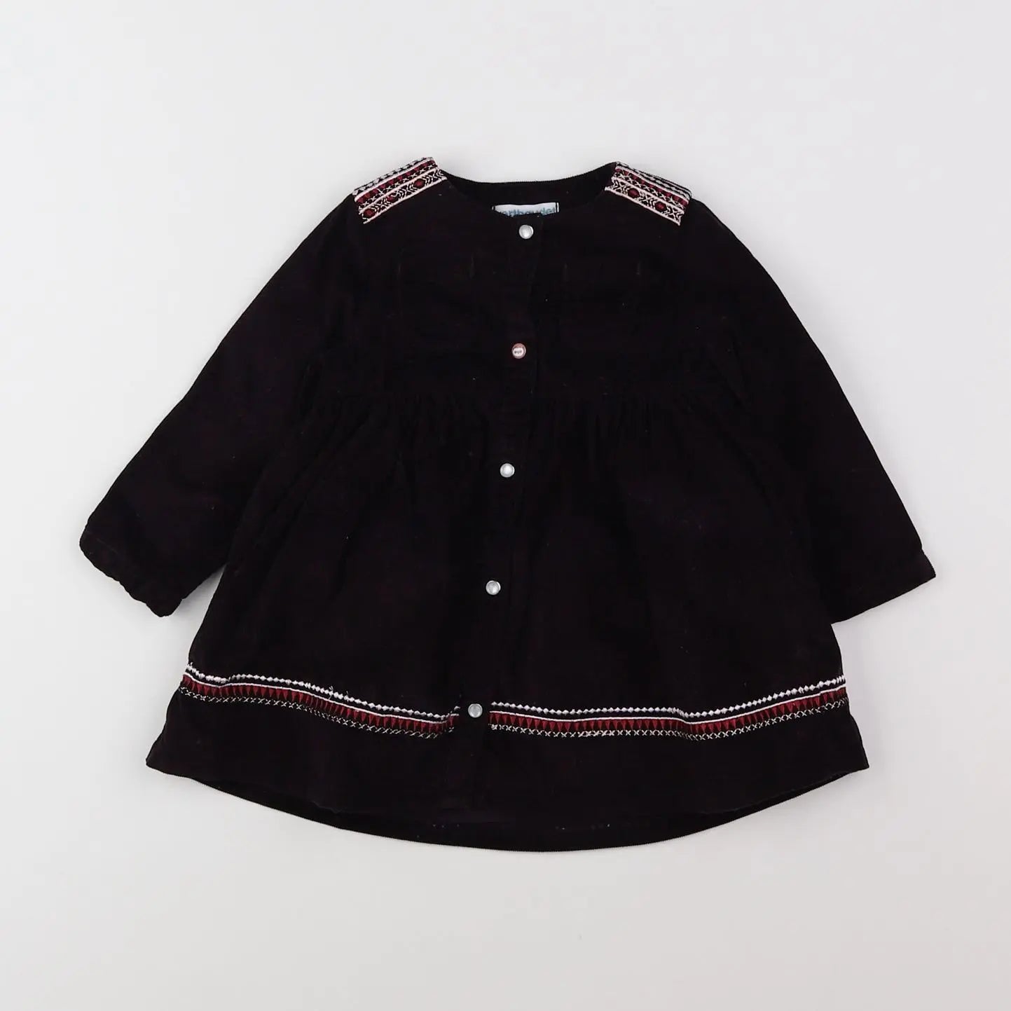 Vertbaudet - robe violet - 9 mois