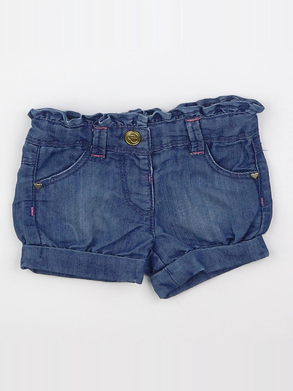Tape à l'oeil - short bleu - 3 mois