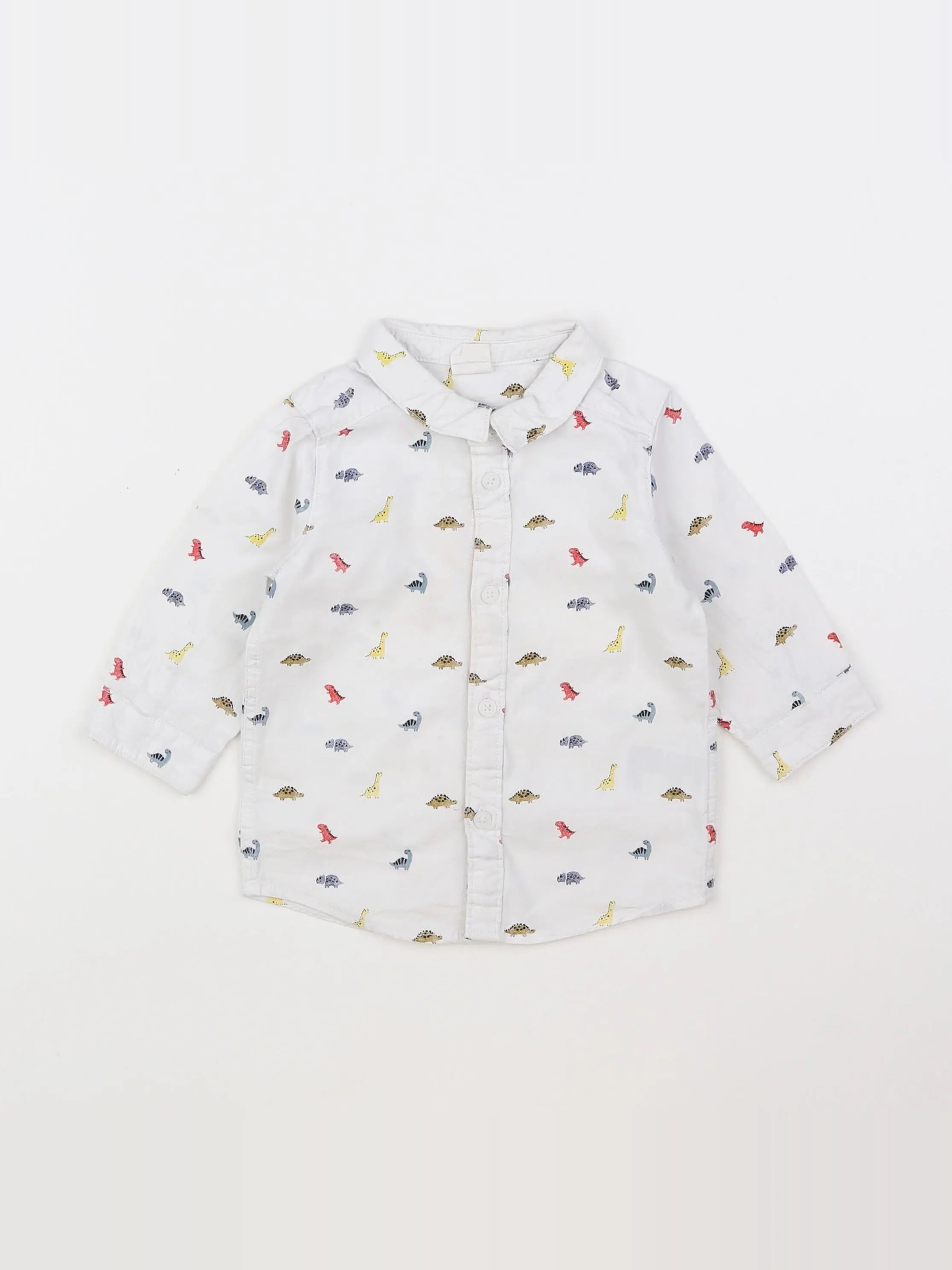 H&M - chemise blanc - 6 mois