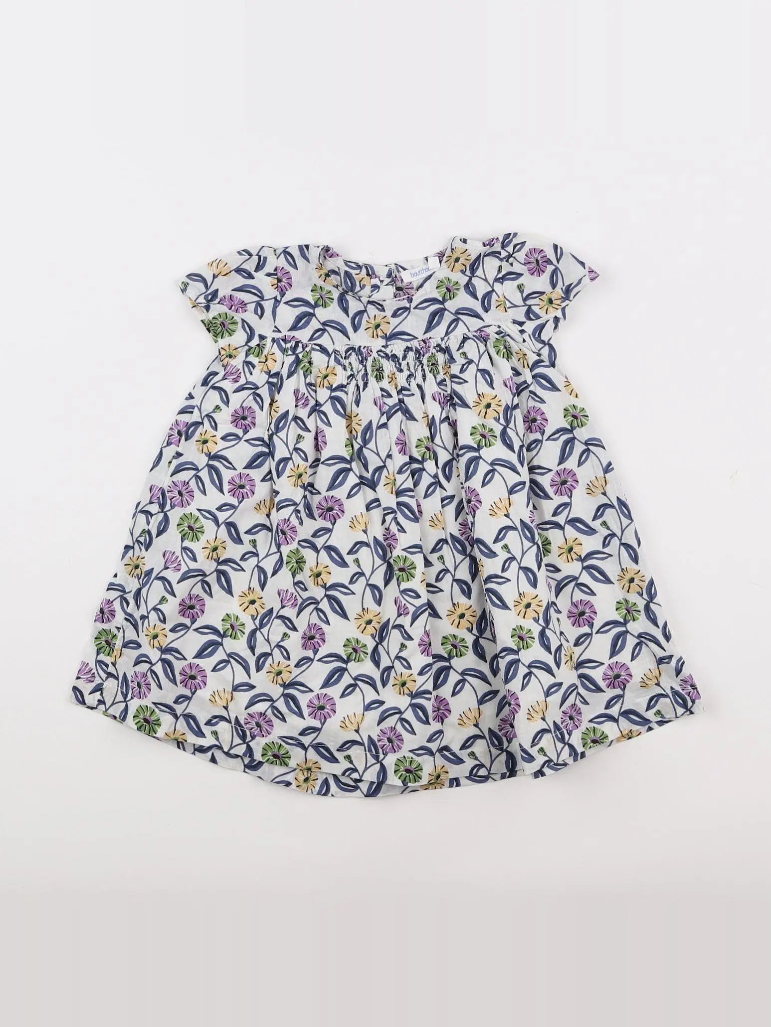Boutchou - robe blanc - 6 mois