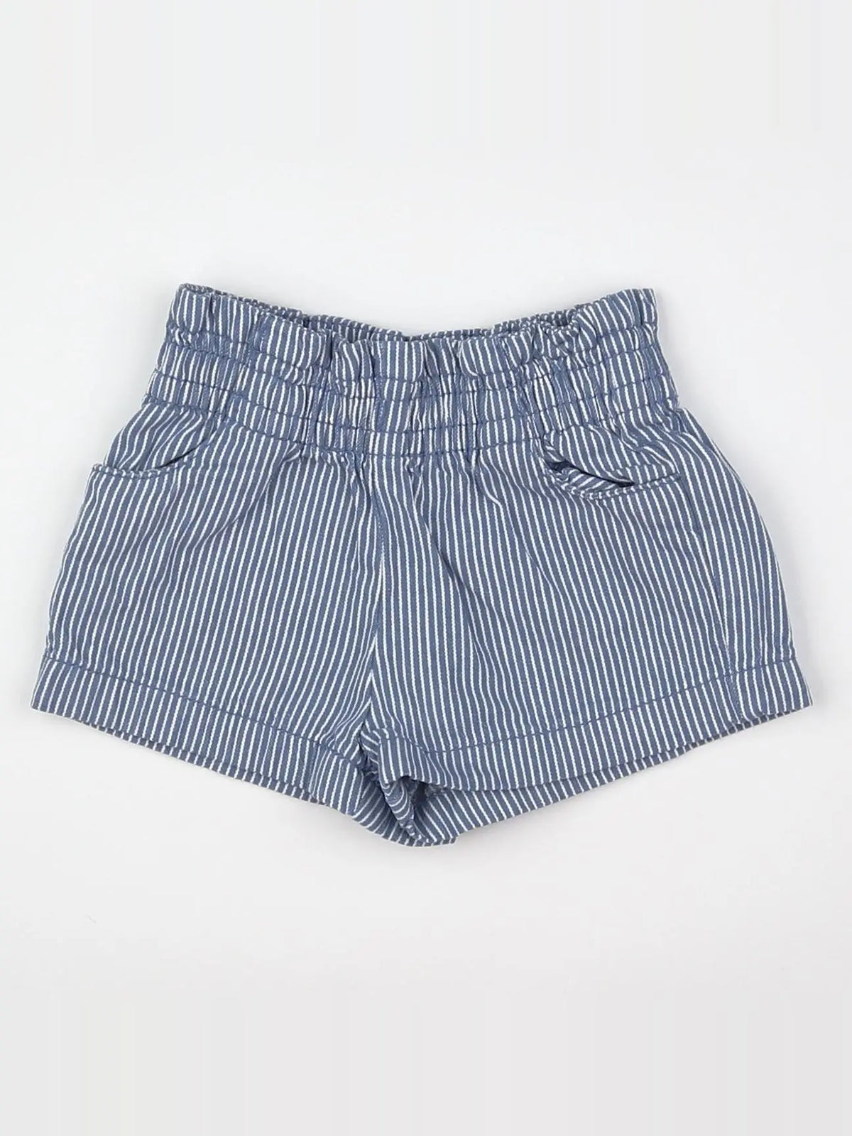 Tape à l'oeil - short bleu, blanc - 6 mois