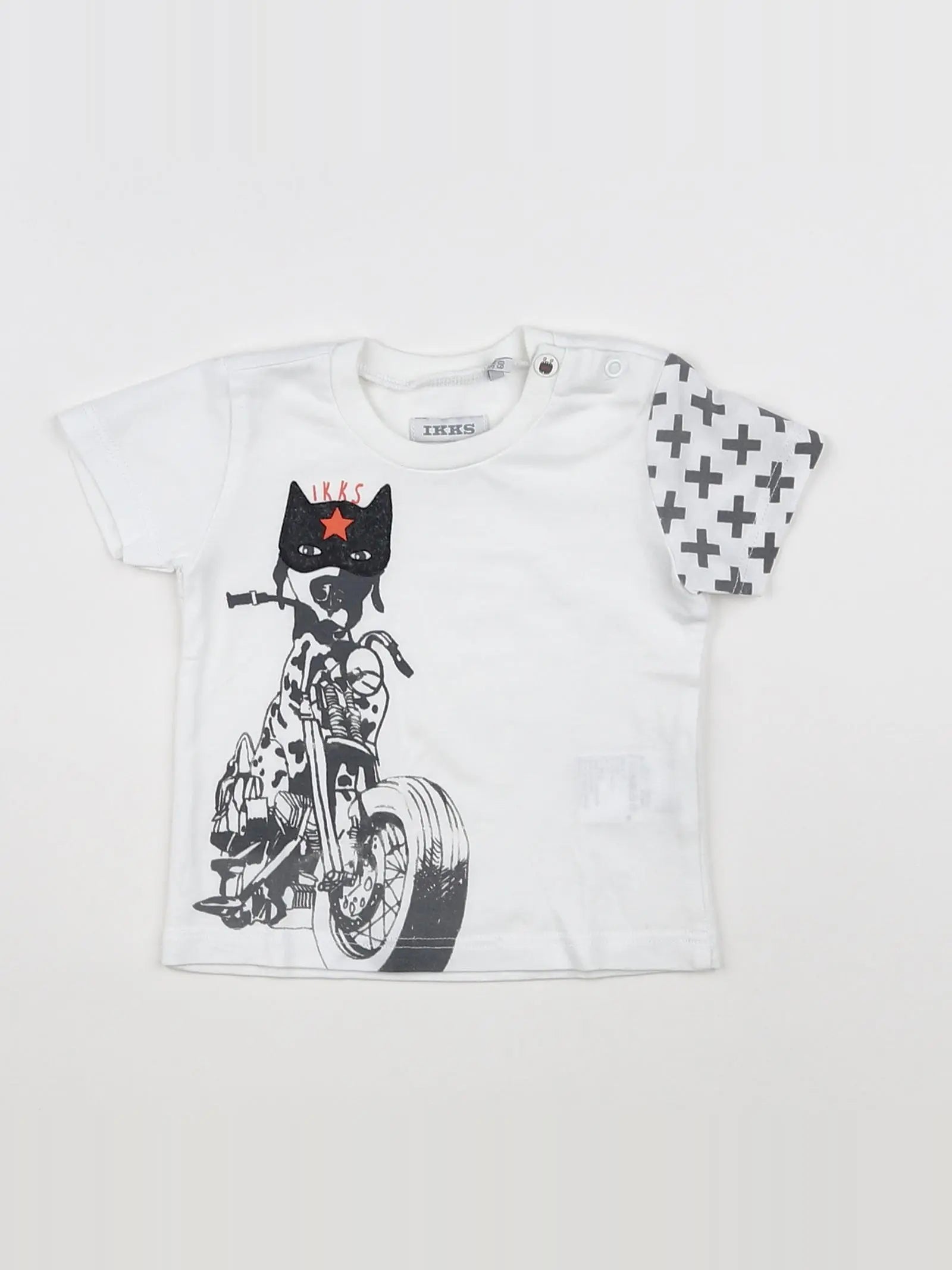 IKKS - tee-shirt blanc - 3 mois