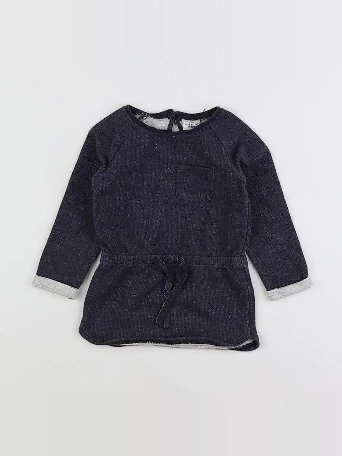 Tape à l'oeil - robe gris - 2 ans