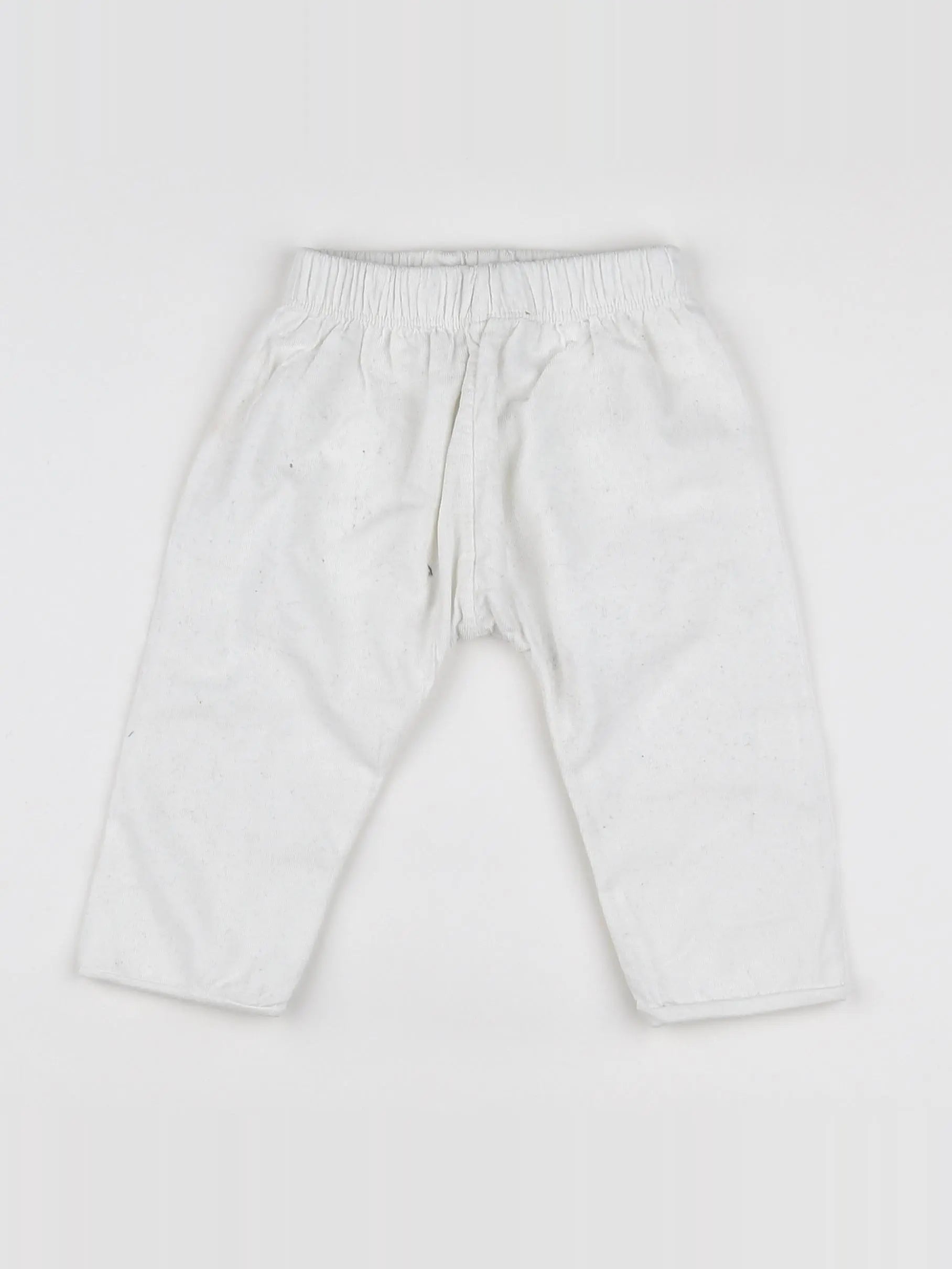 Petit Bateau - pantalon blanc - 6 mois