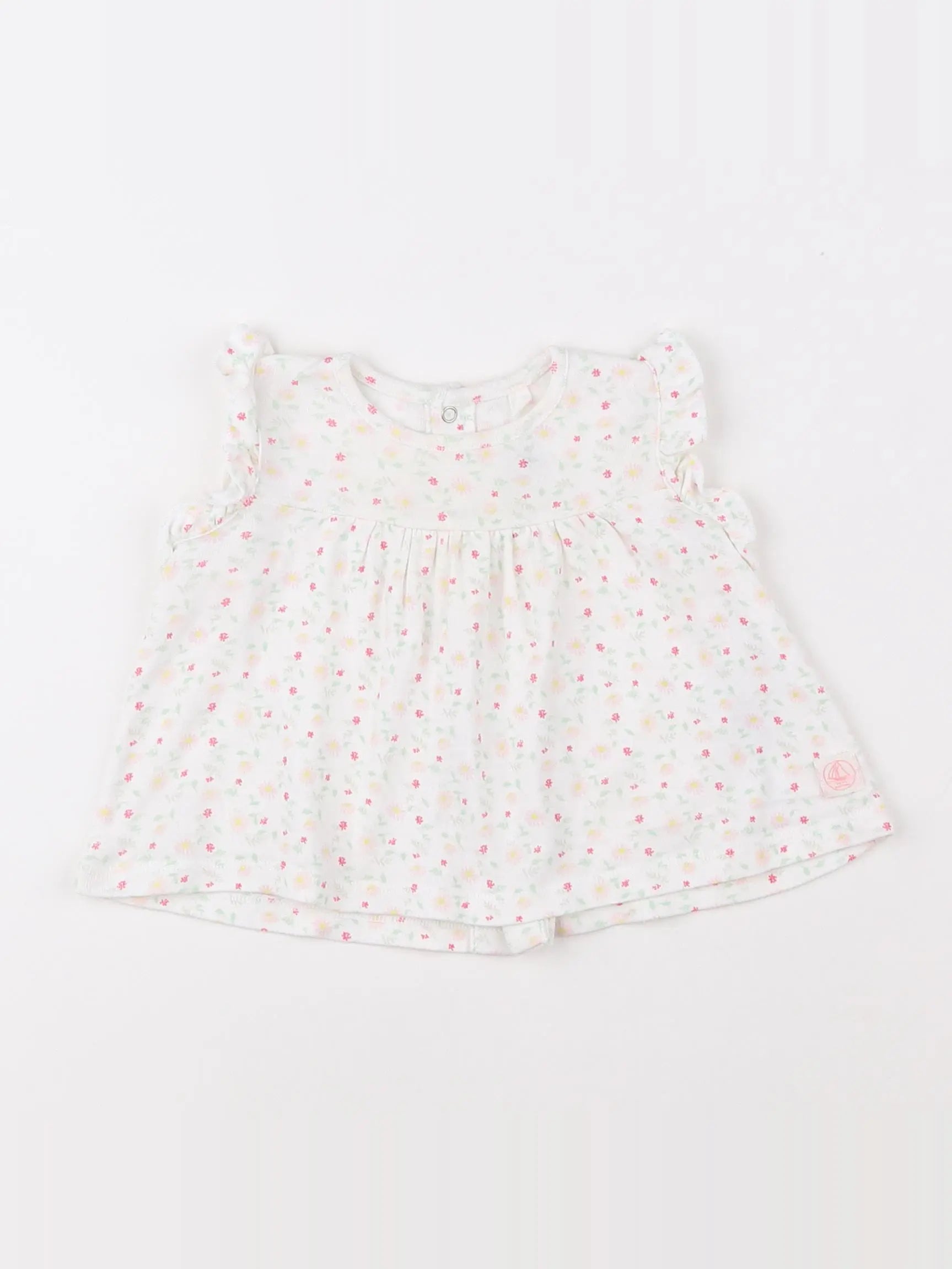 Petit Bateau - robe multicolore - 6 mois
