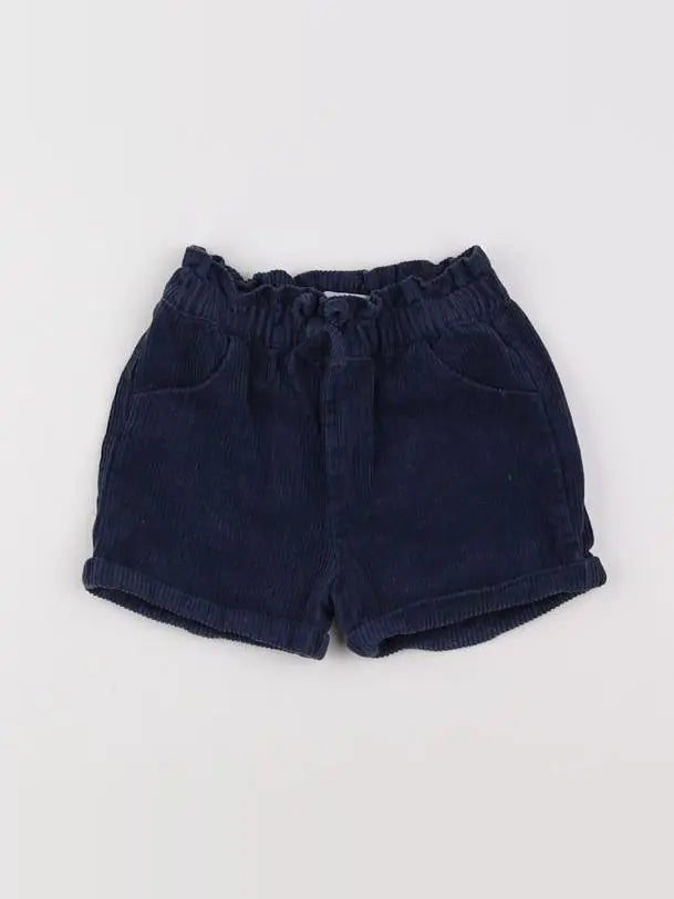 Vertbaudet - short bleu - 18 mois