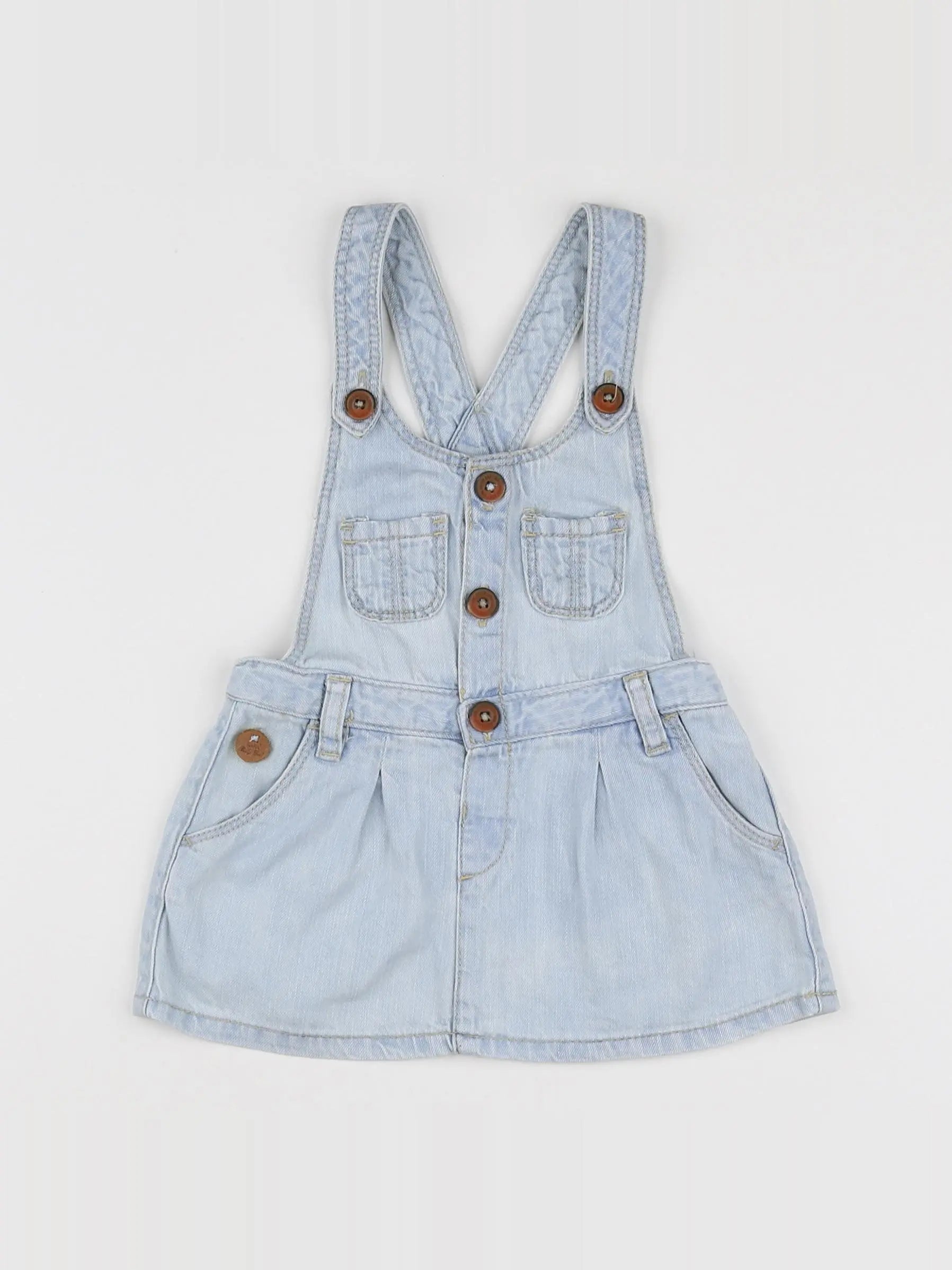 Zara - robe bleu - 9/12 mois