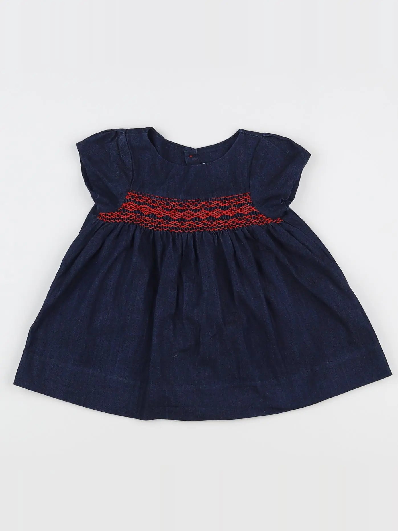 Jacadi - robe bleu - 12 mois