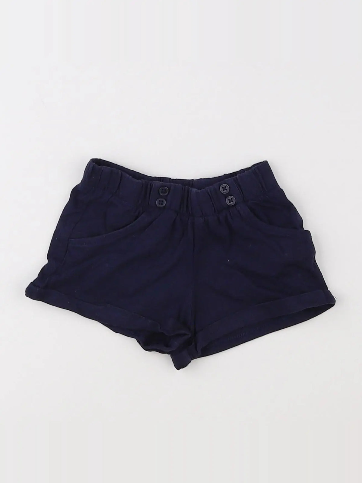 Boutchou - short bleu - 12 mois