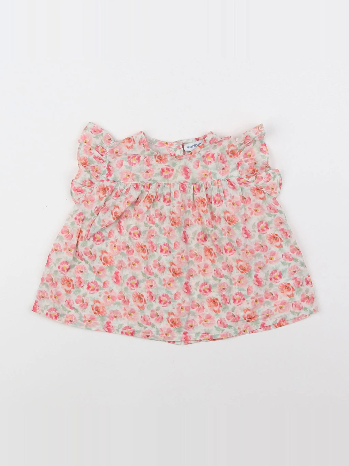 Vertbaudet - blouse rose - 12 mois