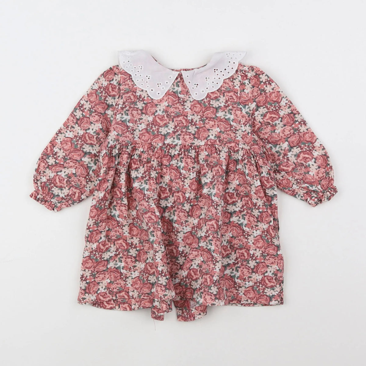 Vertbaudet - robe multicolore - 12 mois