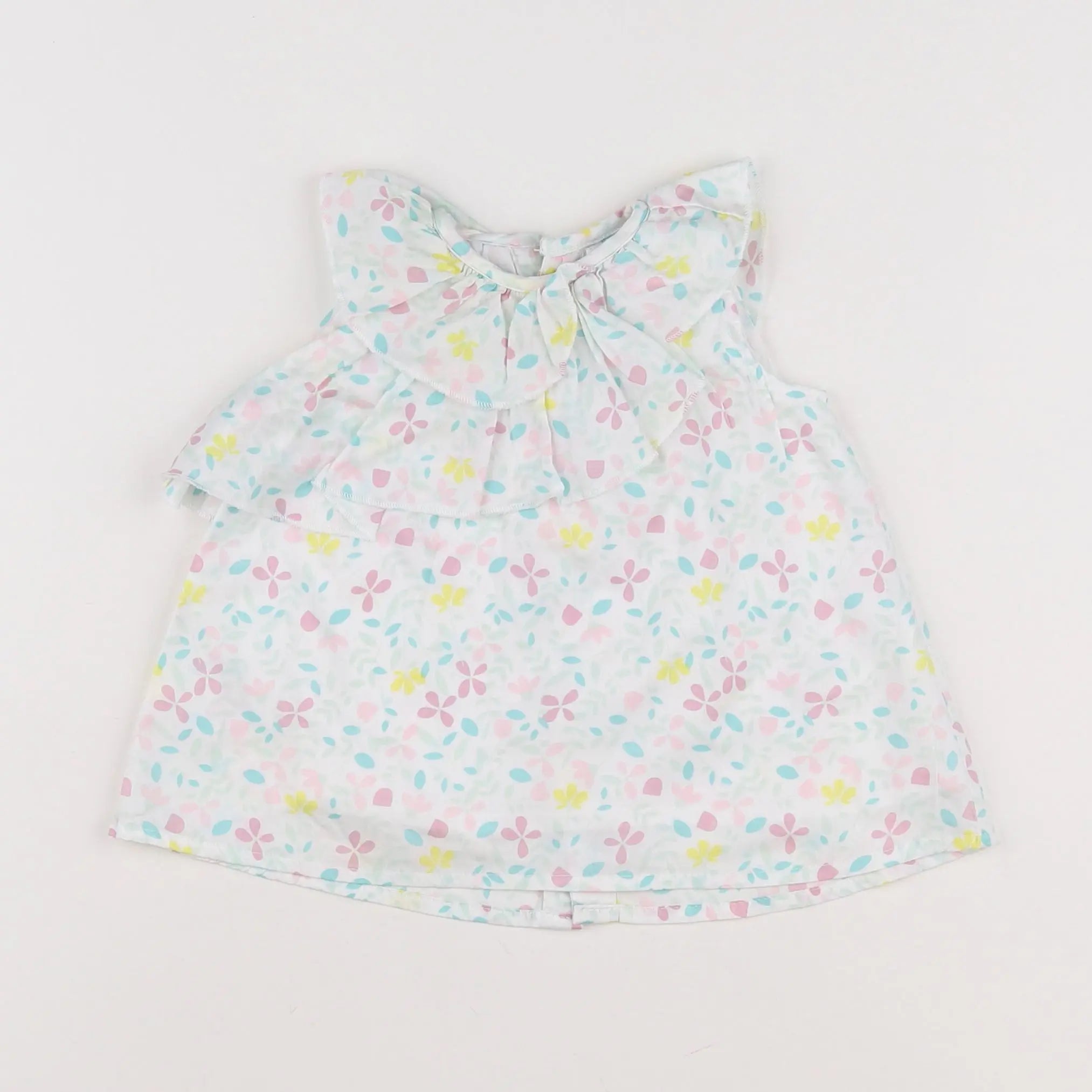 Vertbaudet - robe blanc - 3 mois