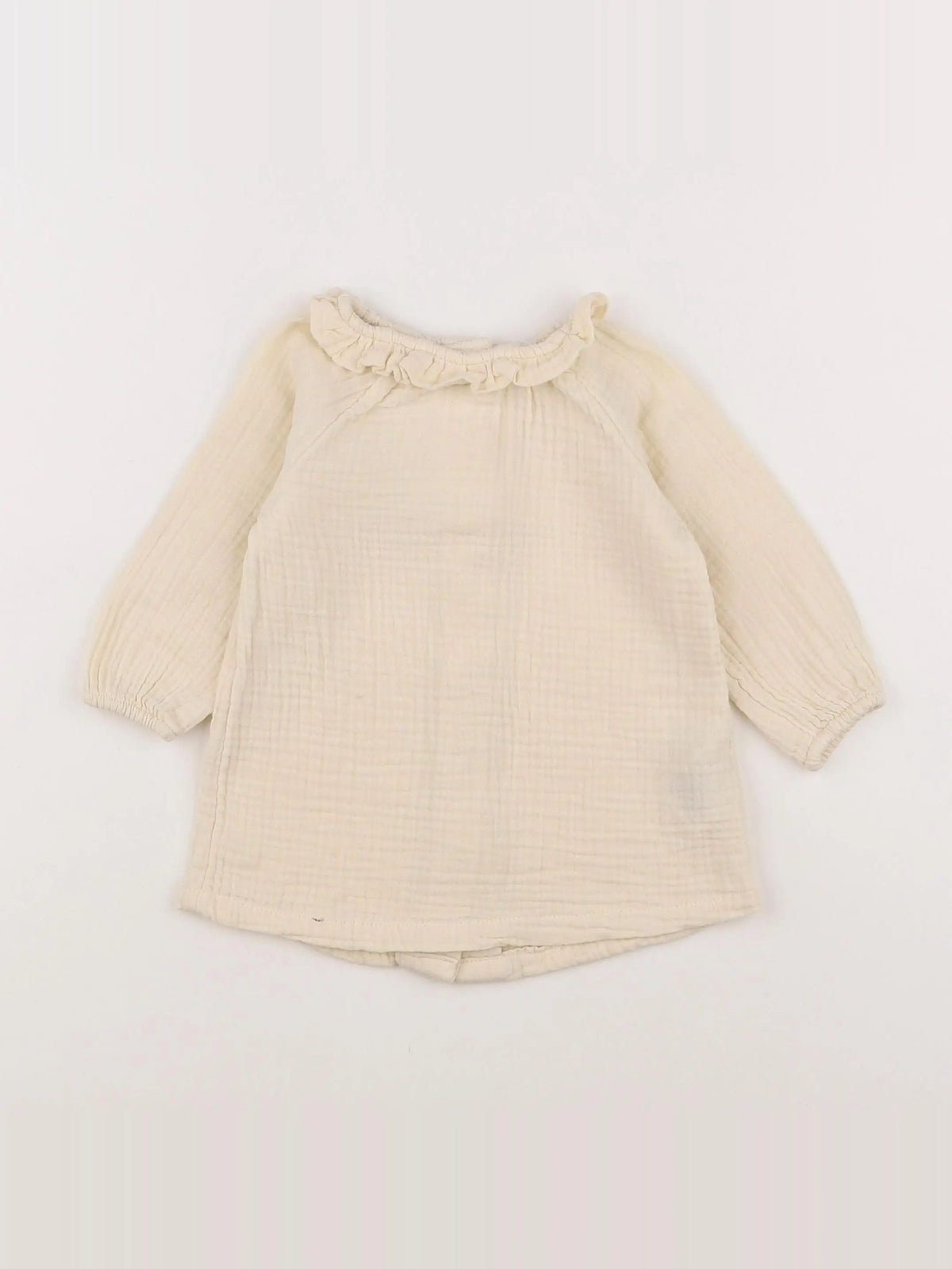 H&M - robe beige - 6 mois