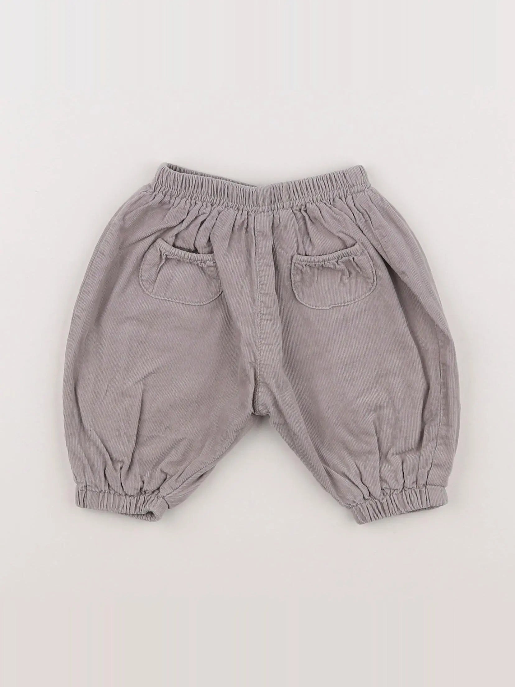 La Redoute - pantalon gris - 6 mois