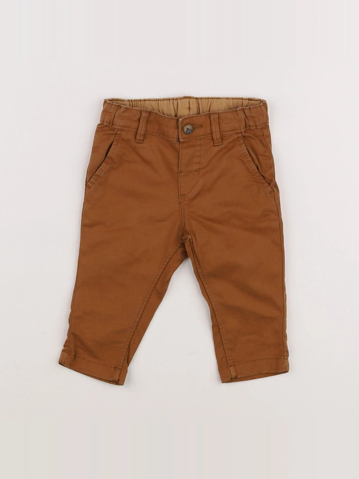 H&M - pantalon marron - 3/6 mois