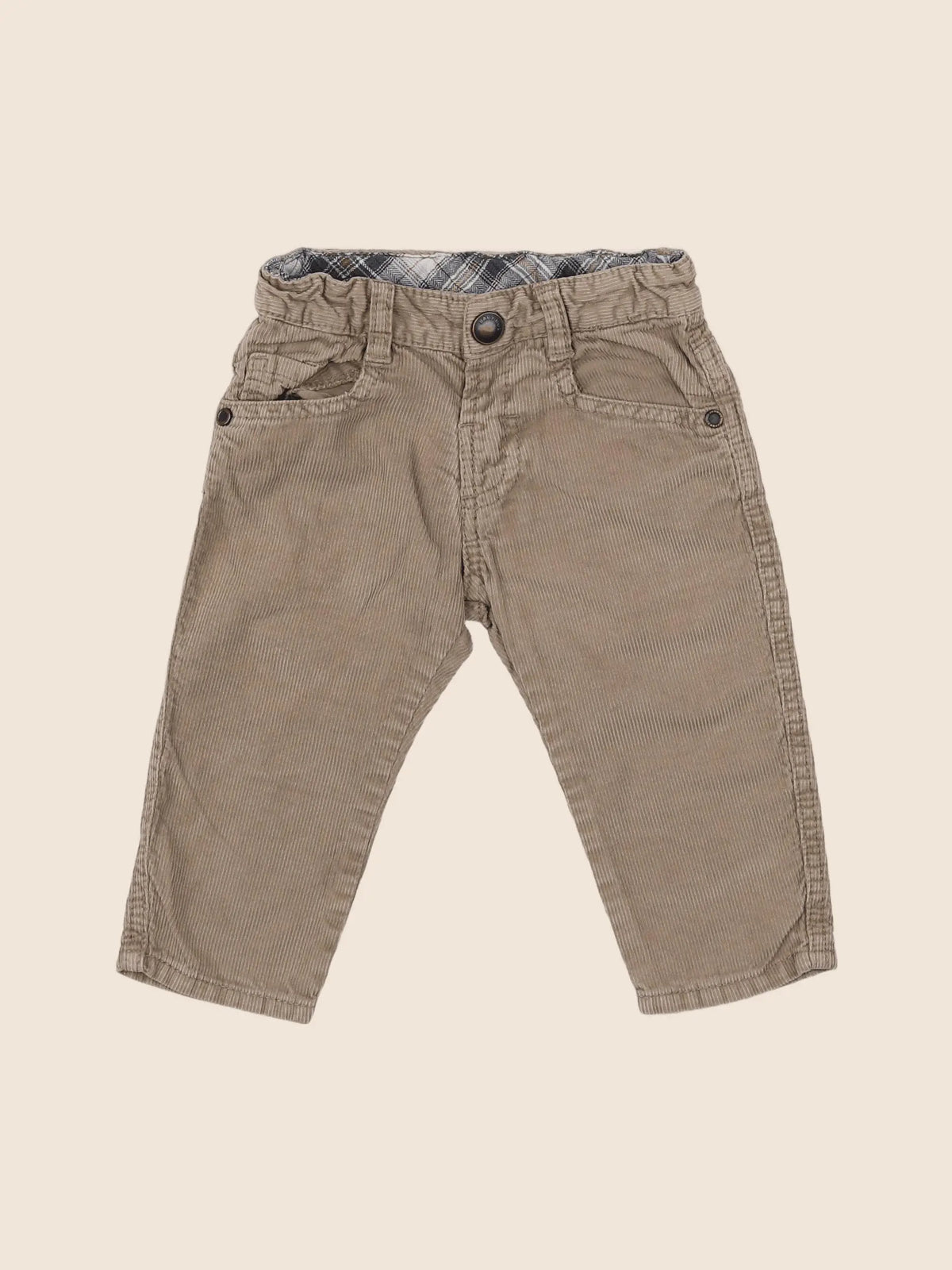 Zara - pantalon beige - 6/9 mois