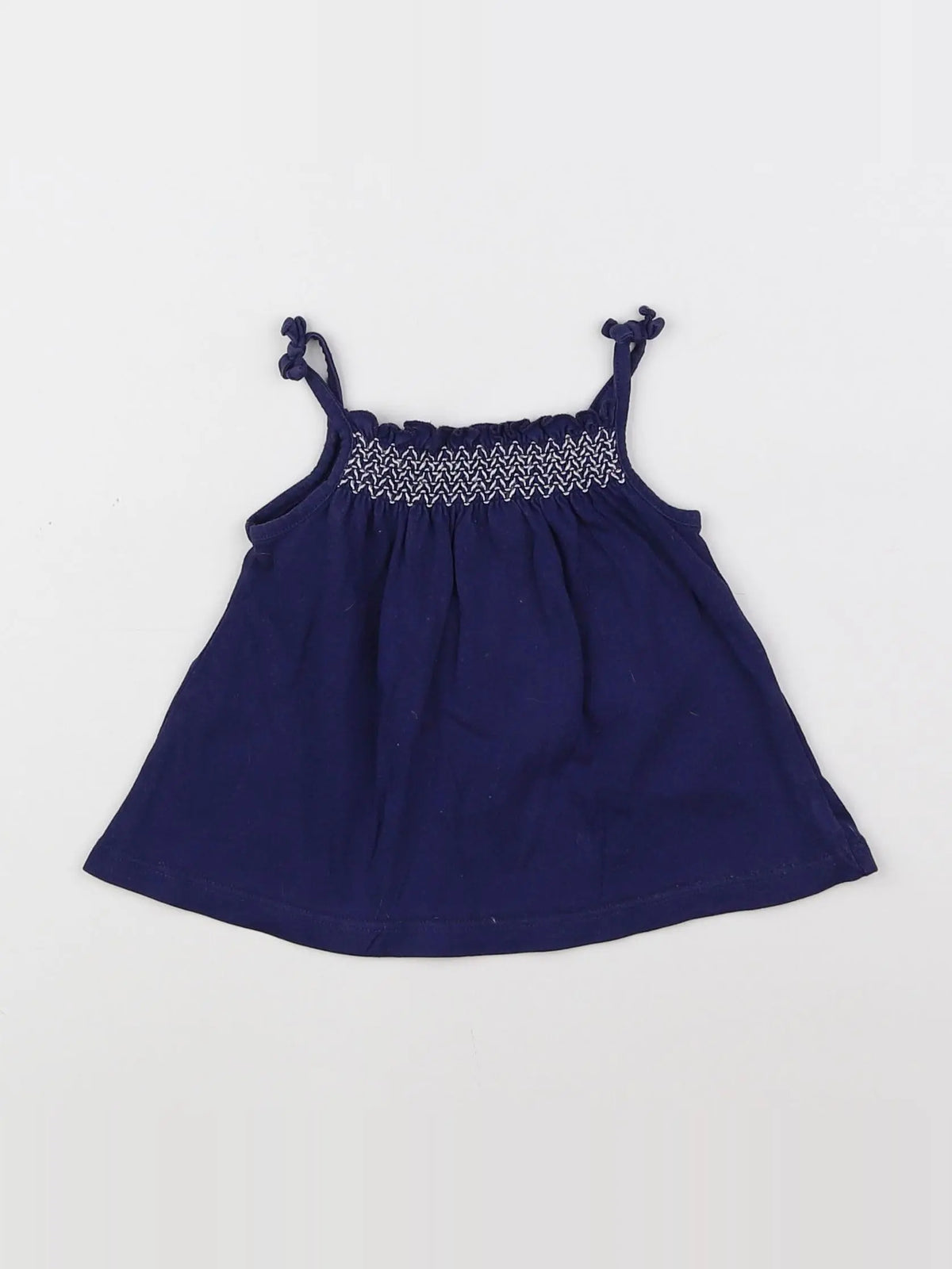Boutchou - débardeur bleu - 6 mois