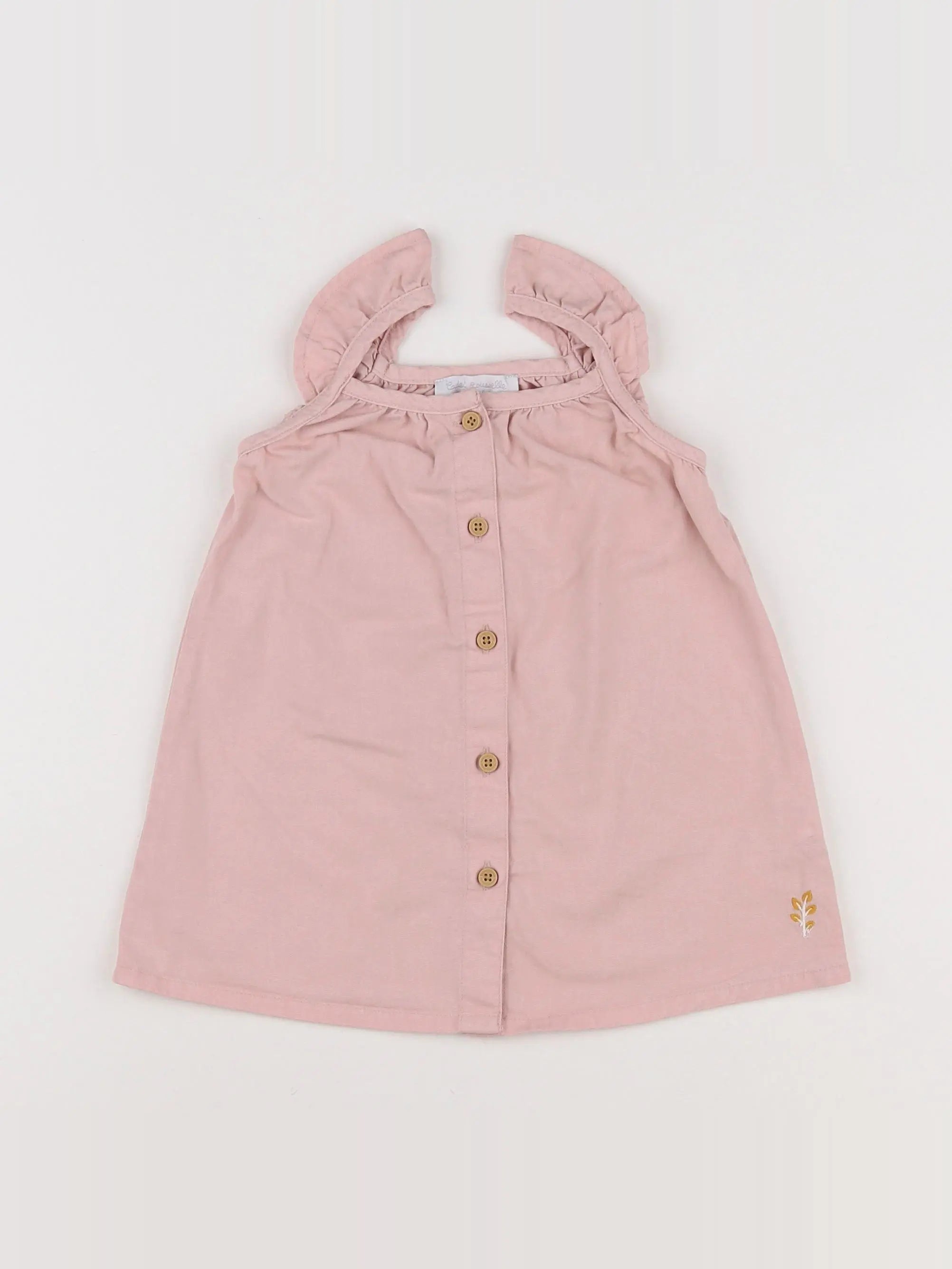 Cadet Rousselle - robe rose - 12 mois