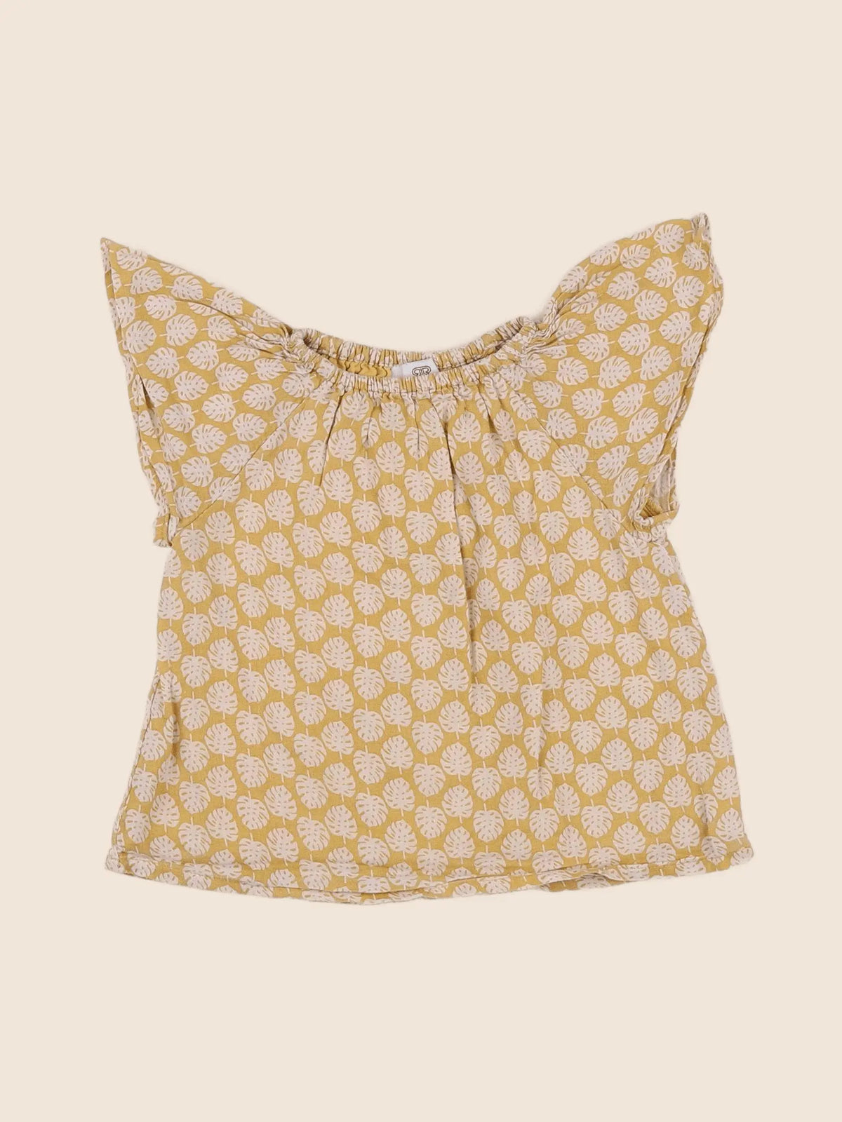La Redoute - blouse jaune - 9 mois