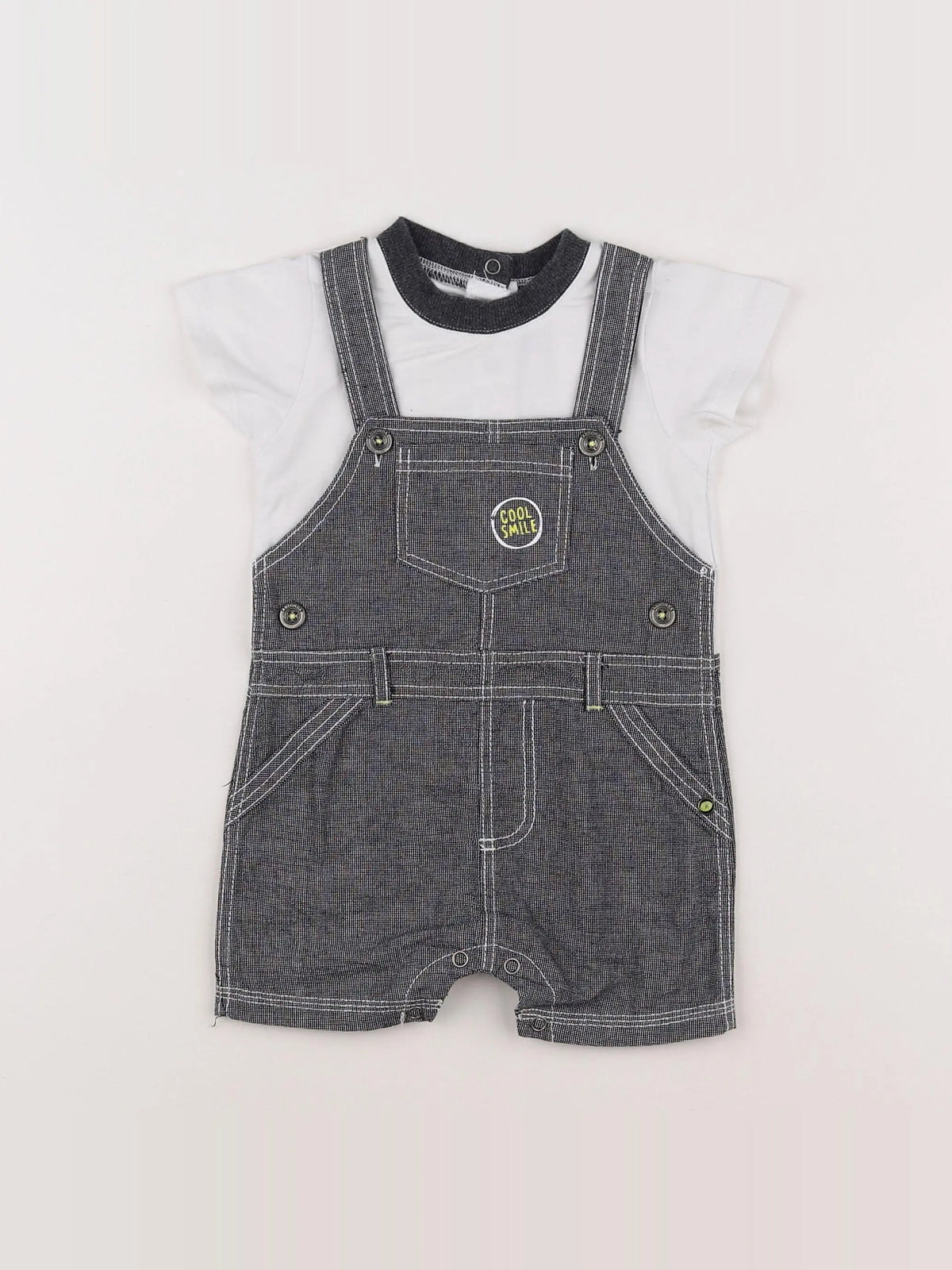 Absorba - ensemble marron, beige - 12 mois