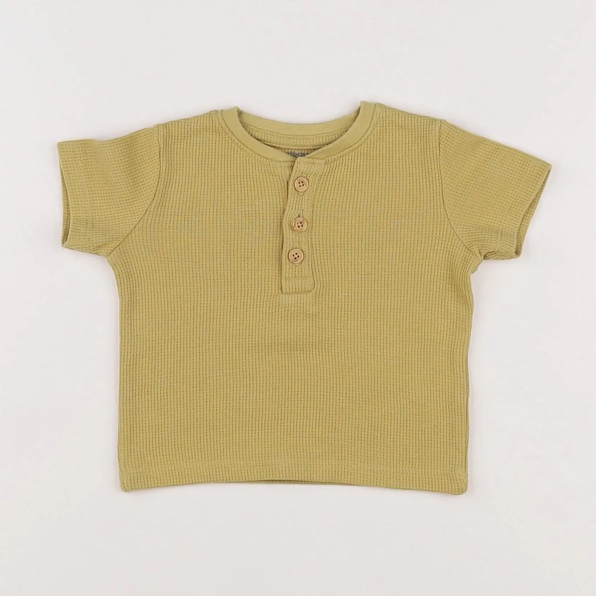 Vertbaudet - tee-shirt jaune - 6 mois