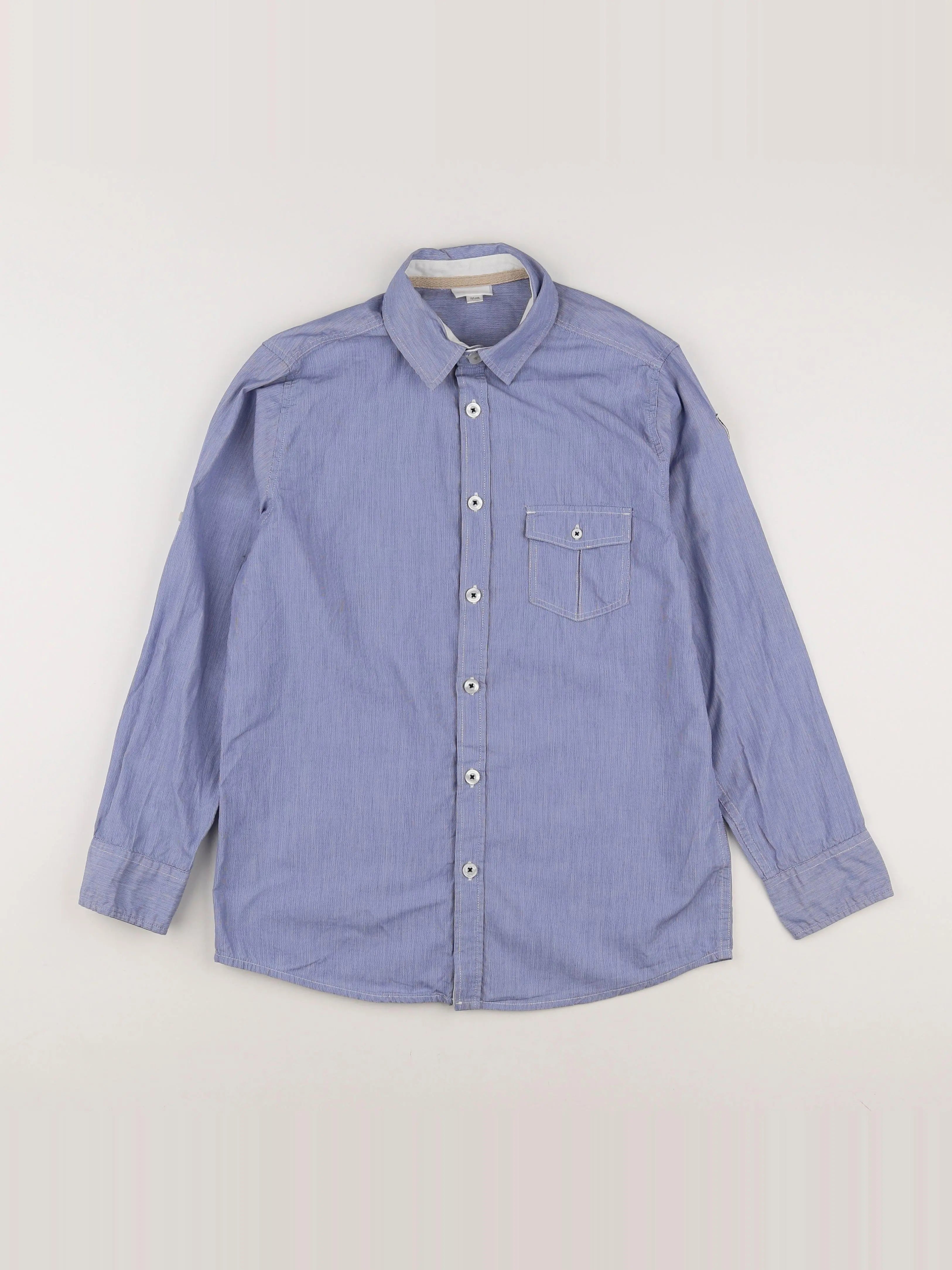 Vertbaudet - chemise bleu - 12 ans