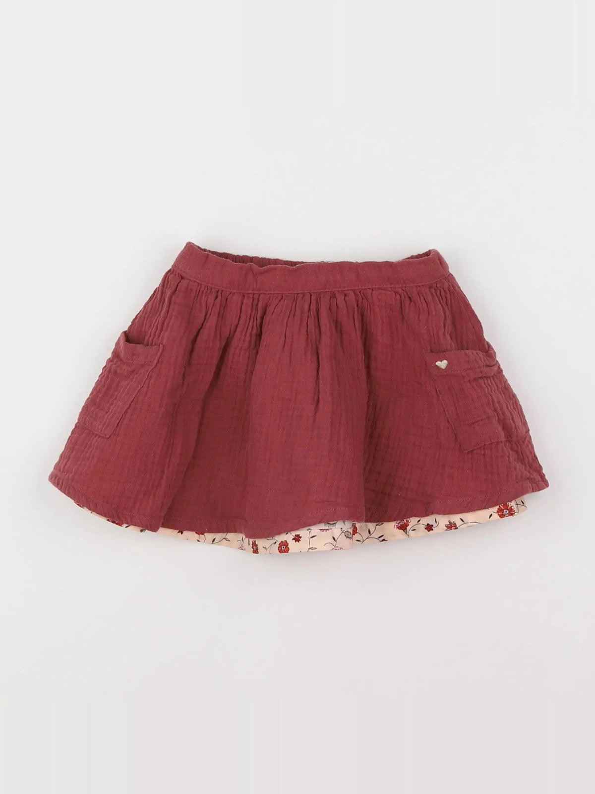 Vertbaudet - jupe rose - 2 ans